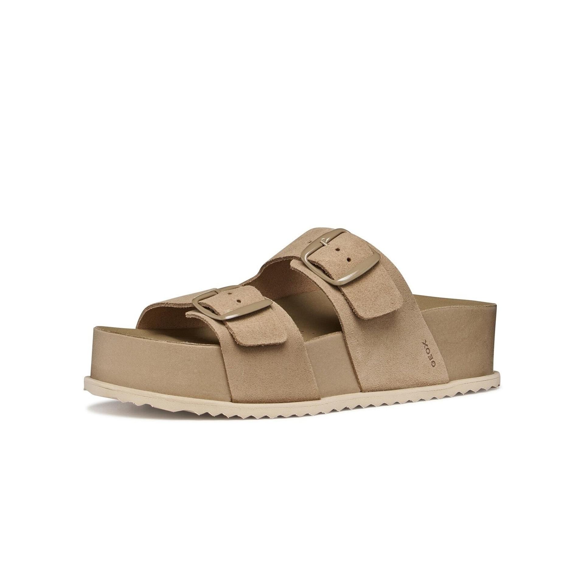Geox Sandybett High Sandales D656KA_00022 in Light Taupe