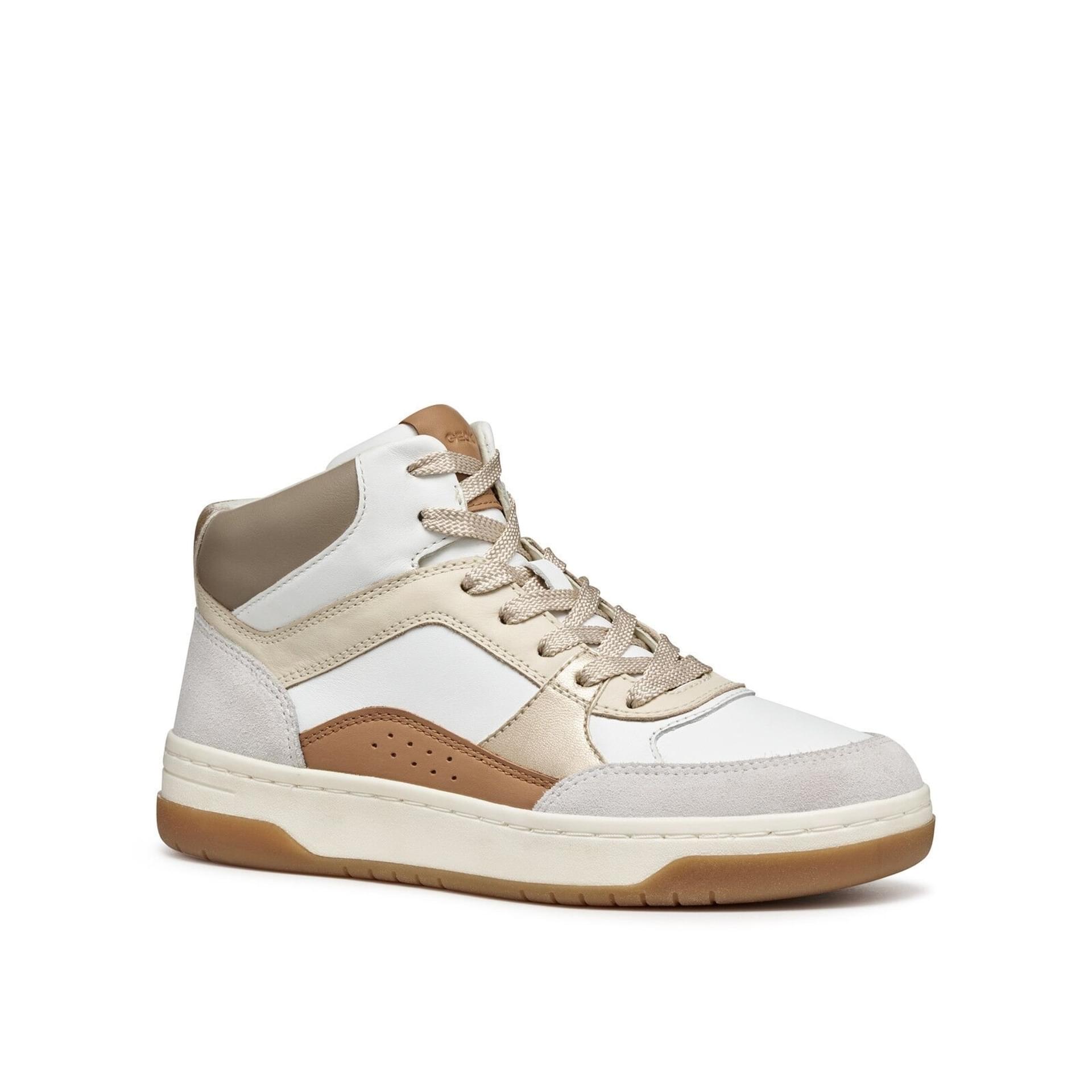 Geox Sedral Court Sneakers D564QA_08522 in White/Beige