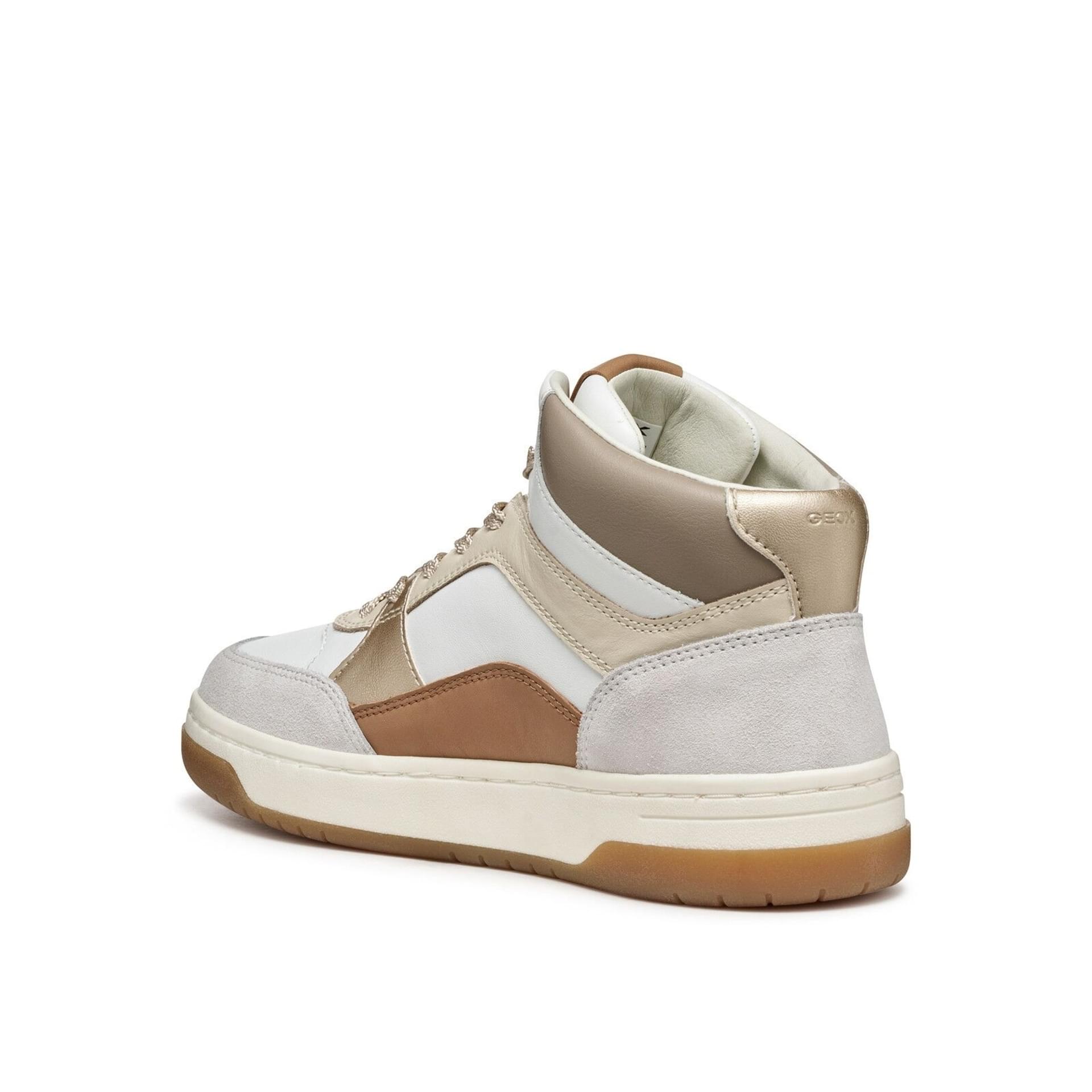 Geox Sedral Court Sneakers D564QA_08522 in White/Beige