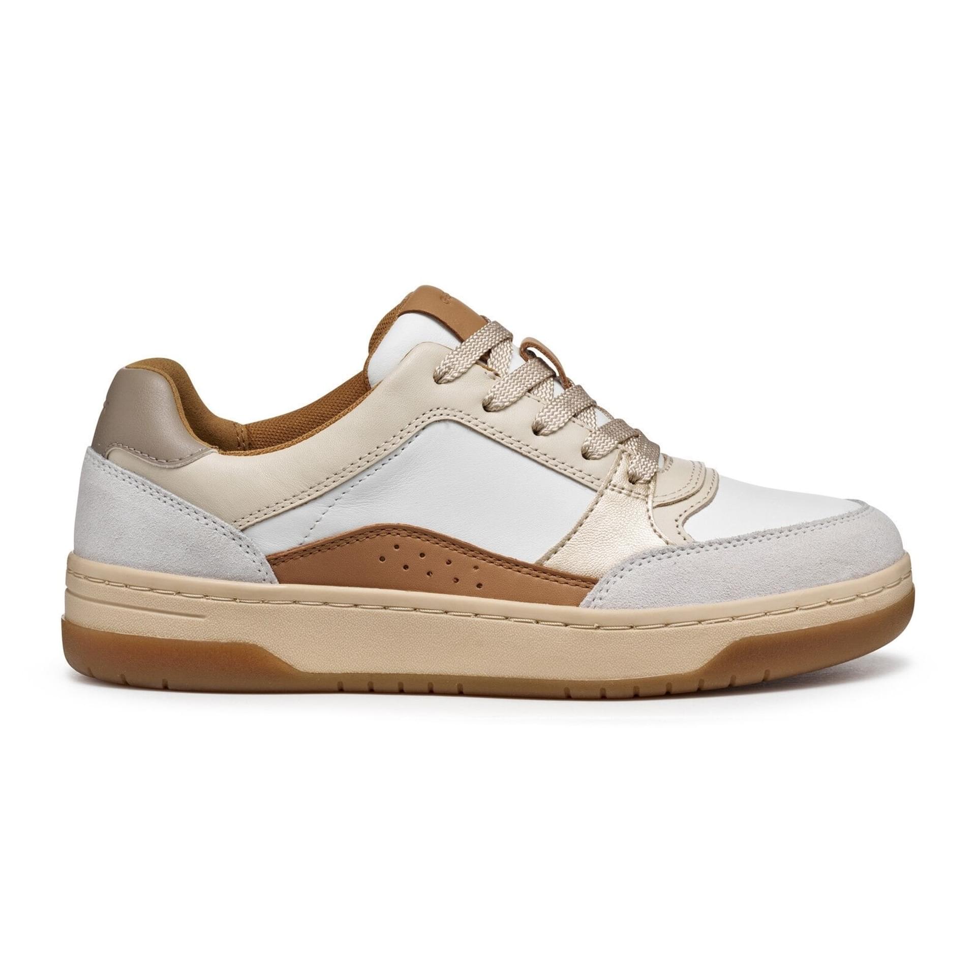 Geox Sedral Court Sneakers D564QB_08522 in White/Beige
