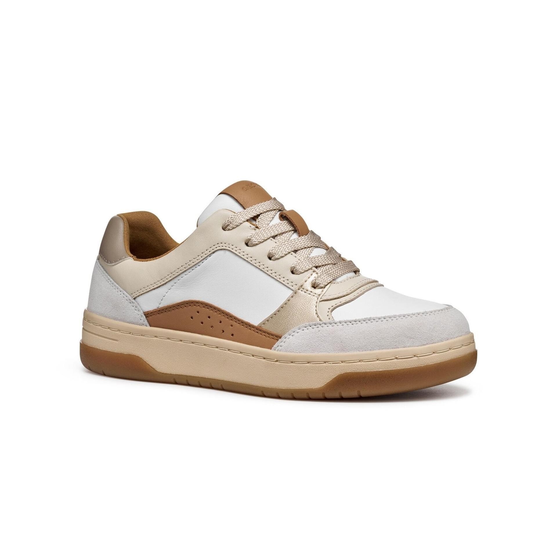 Geox Sedral Court Sneakers D564QB_08522 in White/Beige