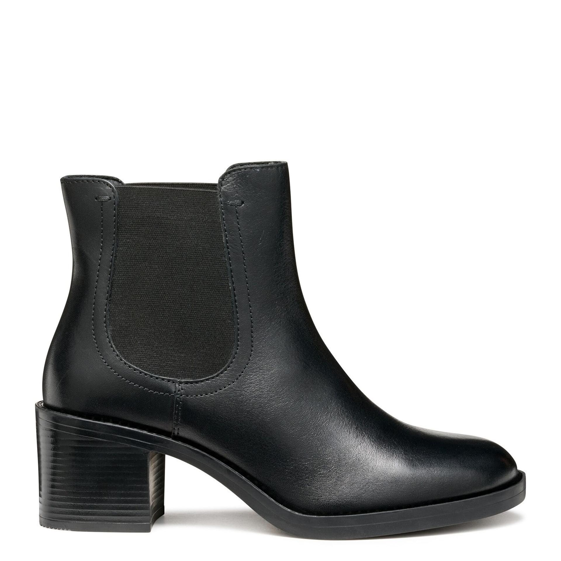 Geox Serilda 60 Enkellaarsjes D56XXF_00043 in Black
