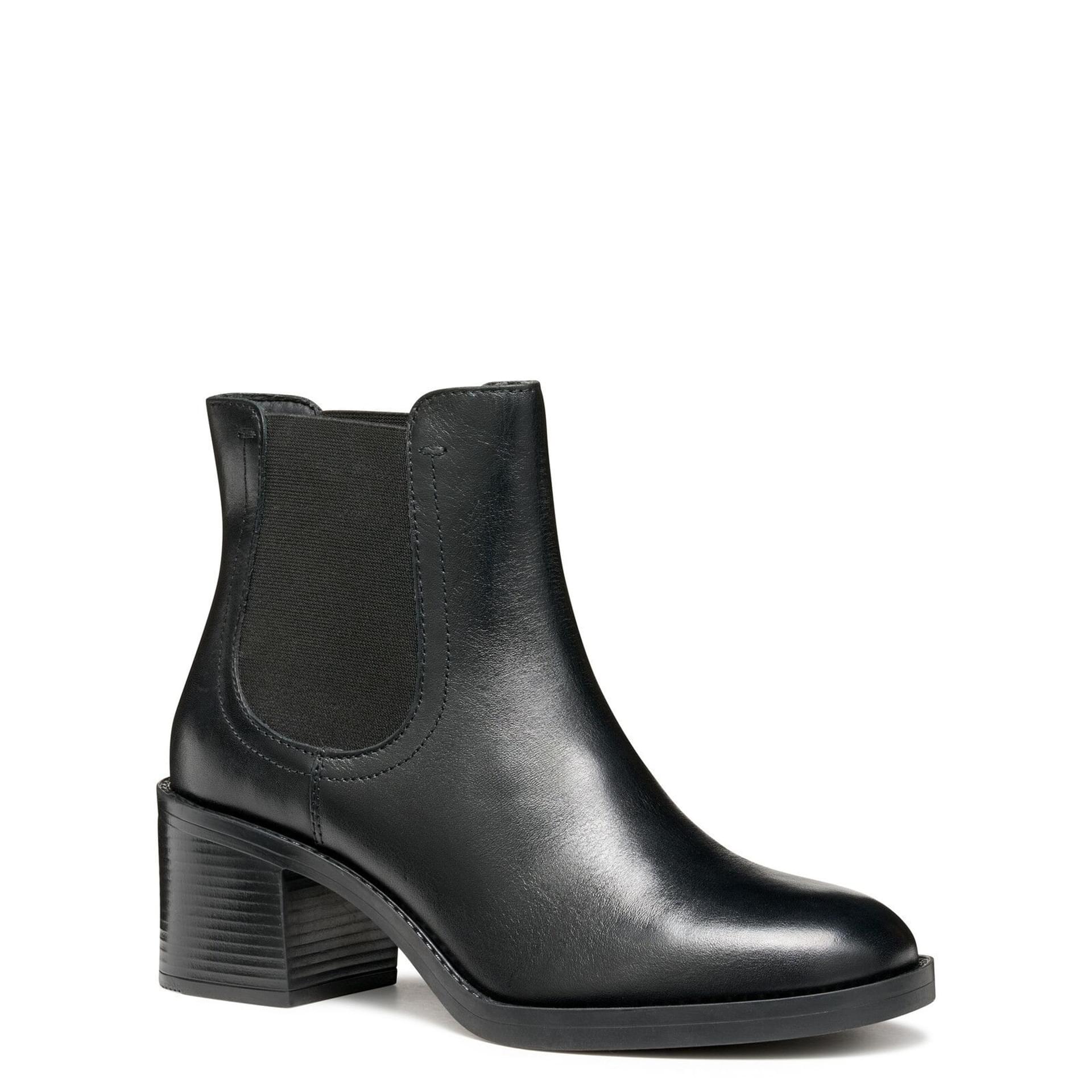 Geox Serilda 60 Enkellaarsjes D56XXF_00043 in Black