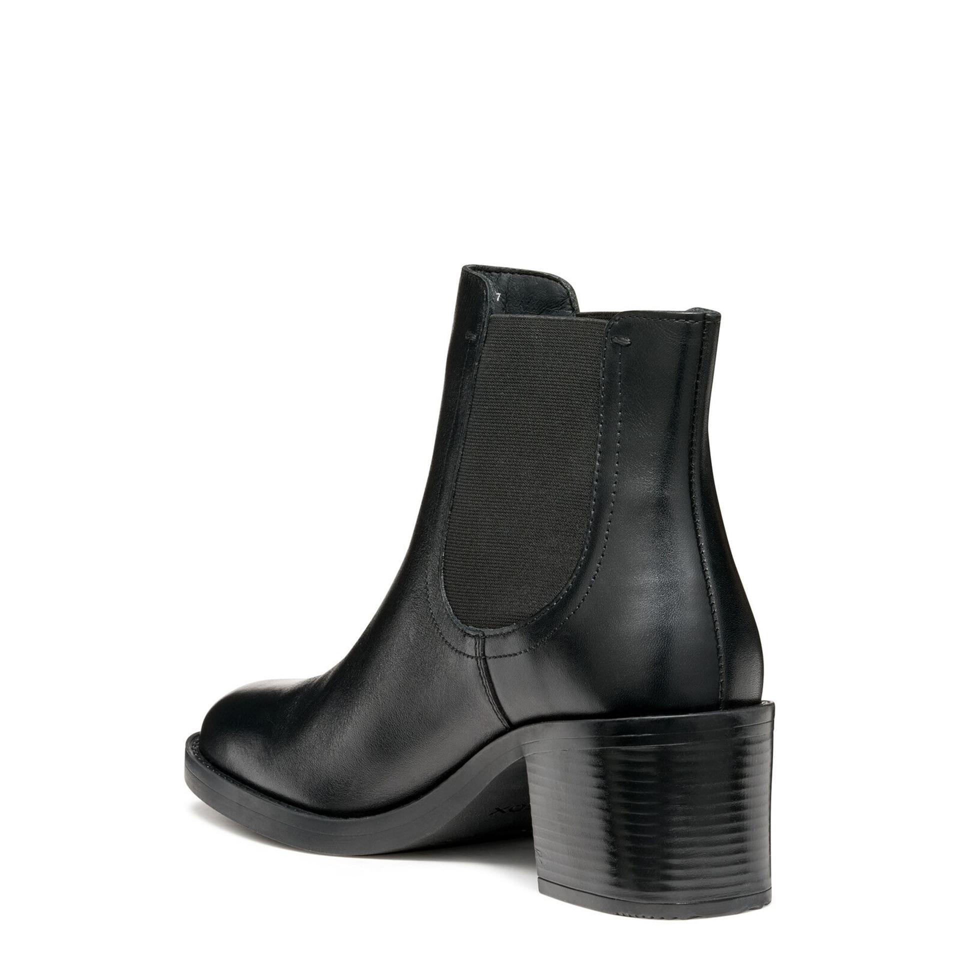 Geox Serilda 60 Enkellaarsjes D56XXF_00043 in Black