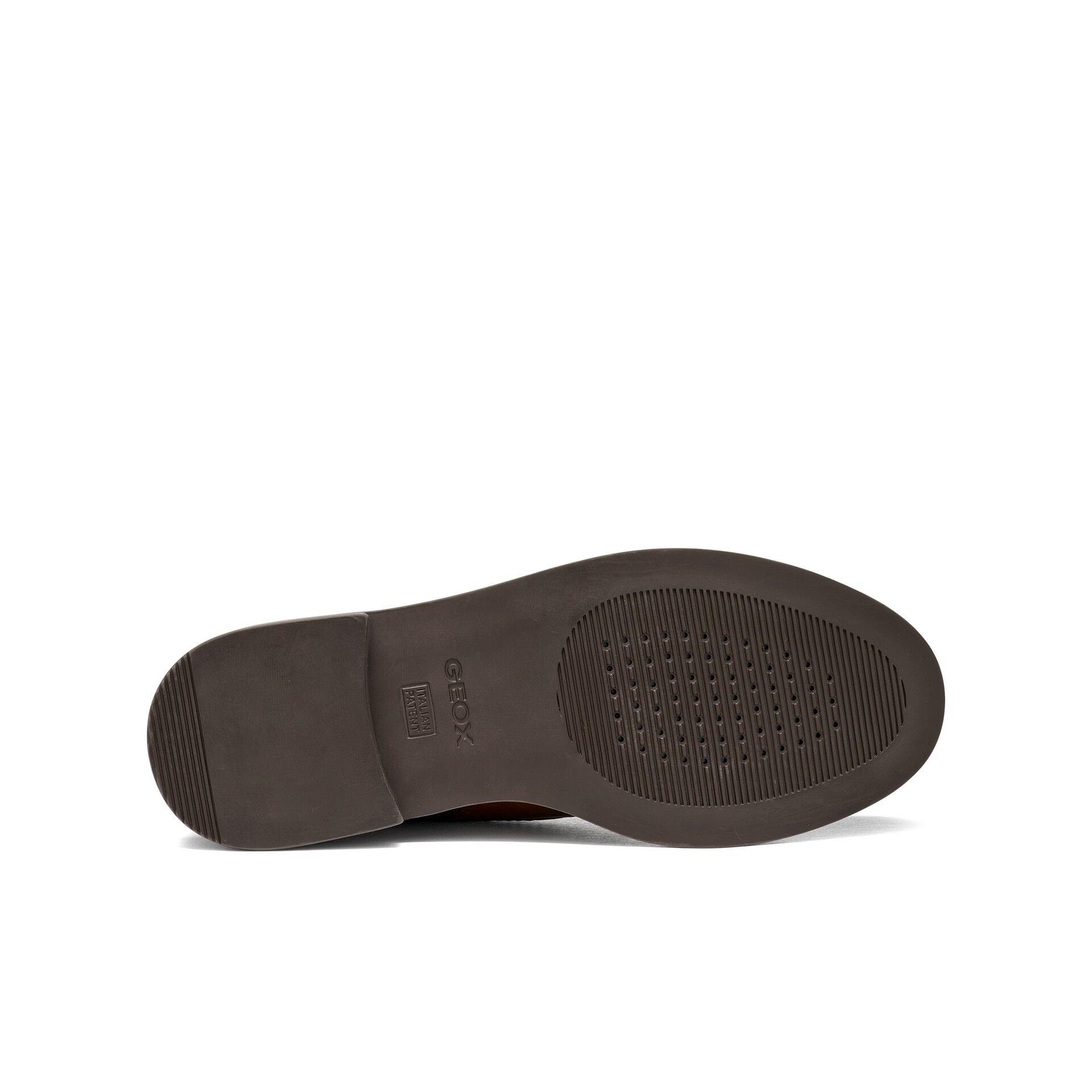 Geox Serilda Bottines cuir in Dark Brown, semelle (SKU D46WYG_00043--C6006)