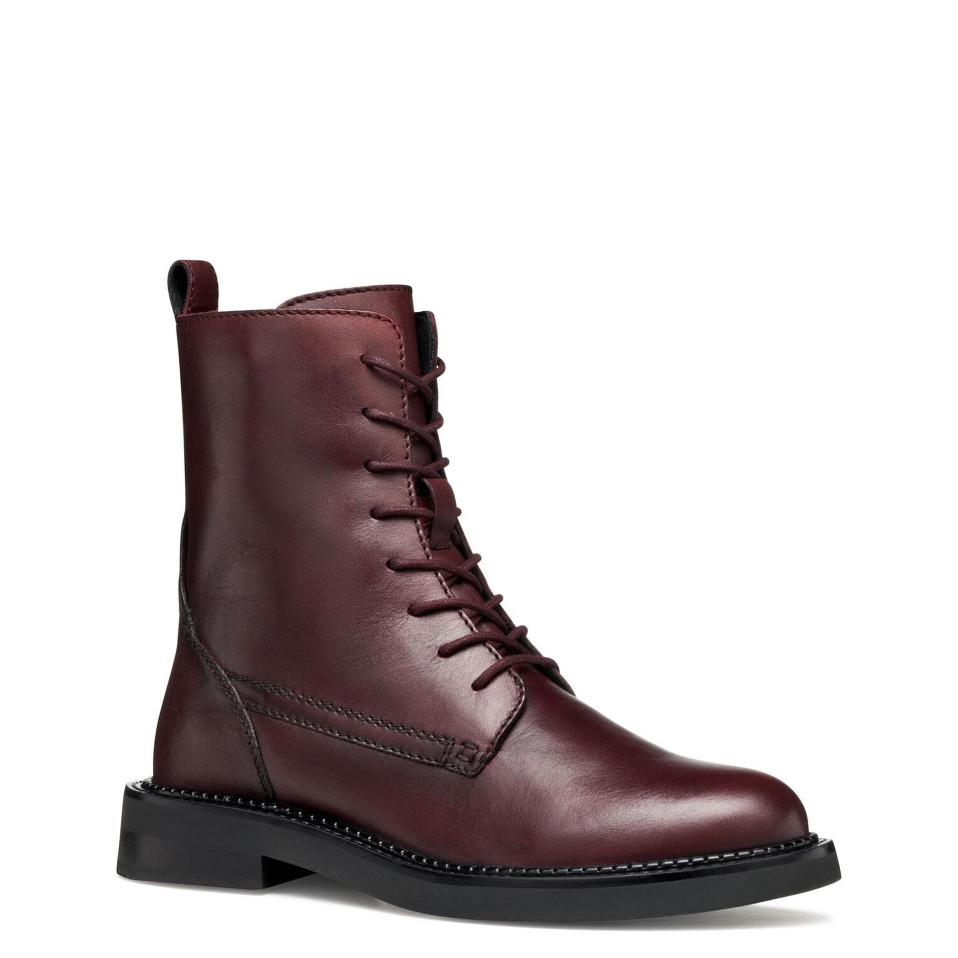 Geox Serilda Enkellaarsjes D46WYG_00043 in Wine