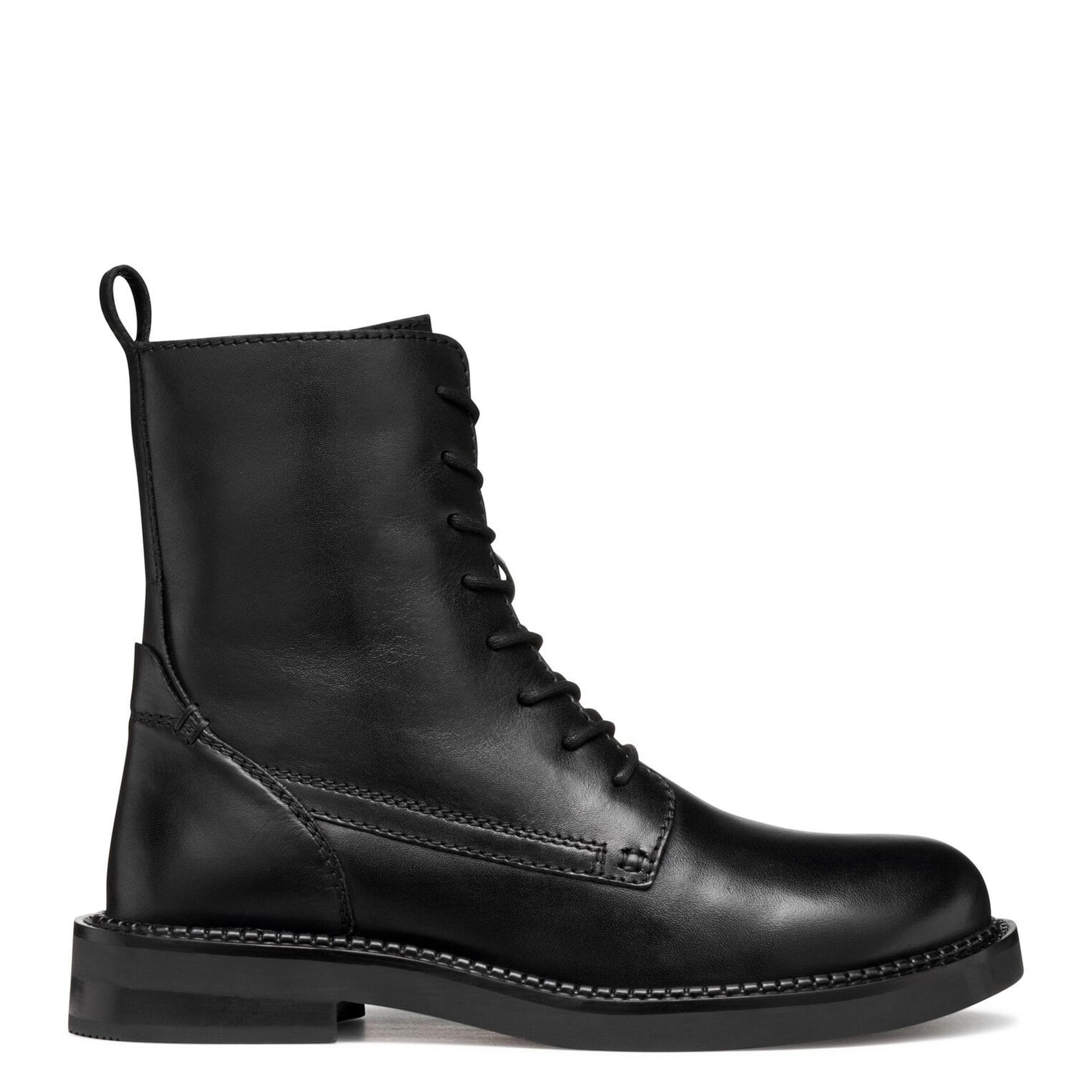 Geox Serilda Enkellaarsjes D56WYG_00043 in Black