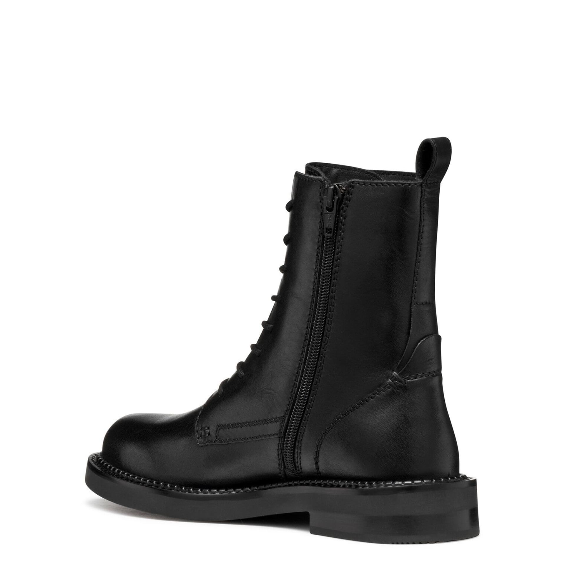 Geox Serilda Enkellaarsjes D56WYG_00043 in Black
