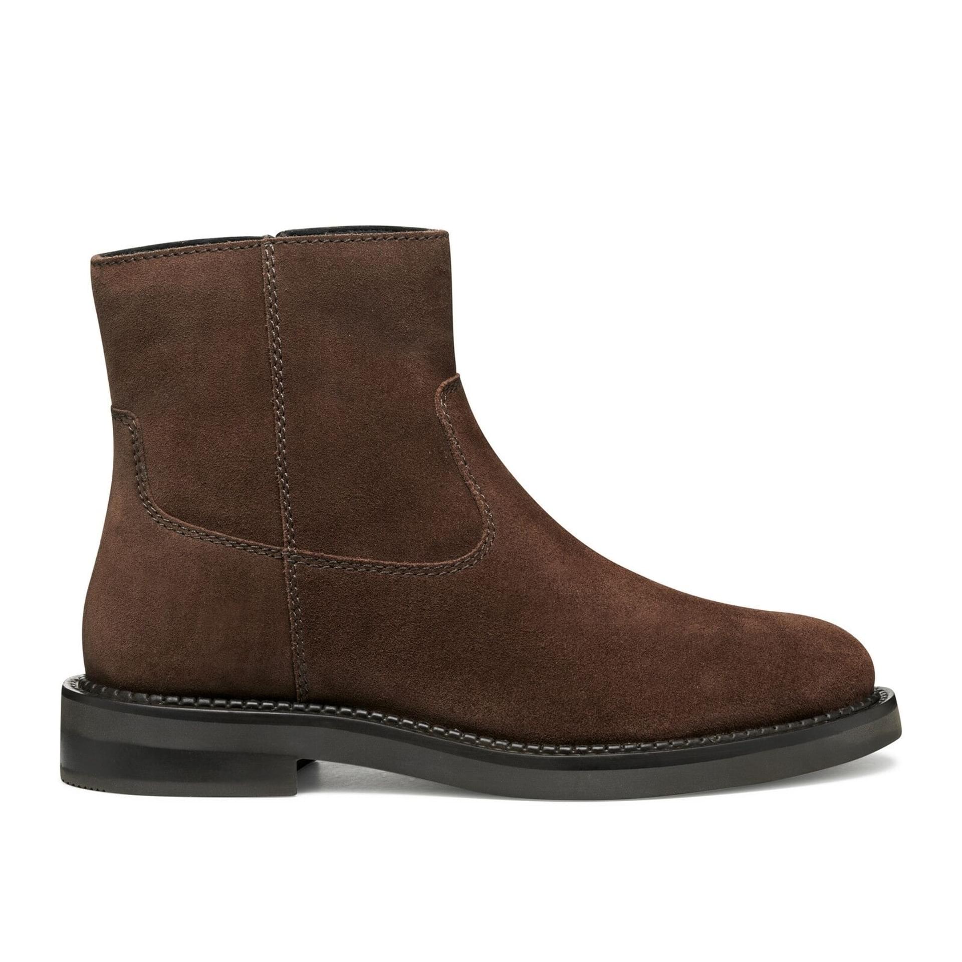 Geox Serilda Enkellaarsjes D56WYH_00022 in Dark Brown