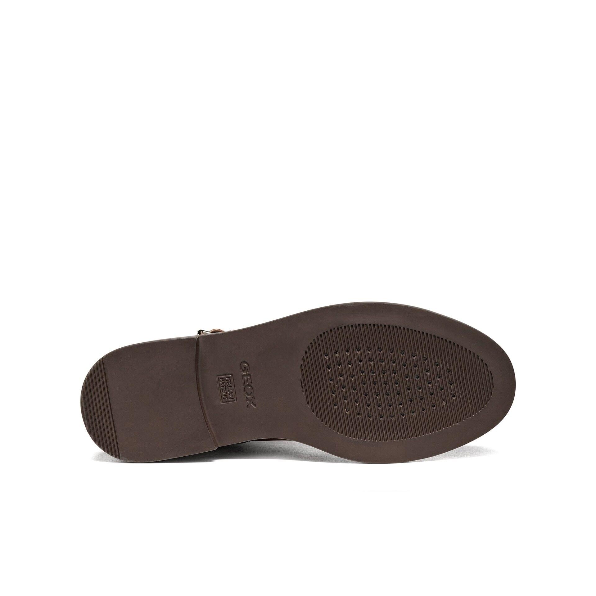 Geox Serilda Bottines in Dark Brown, semelle (SKU D66WYB_00043--C6006)