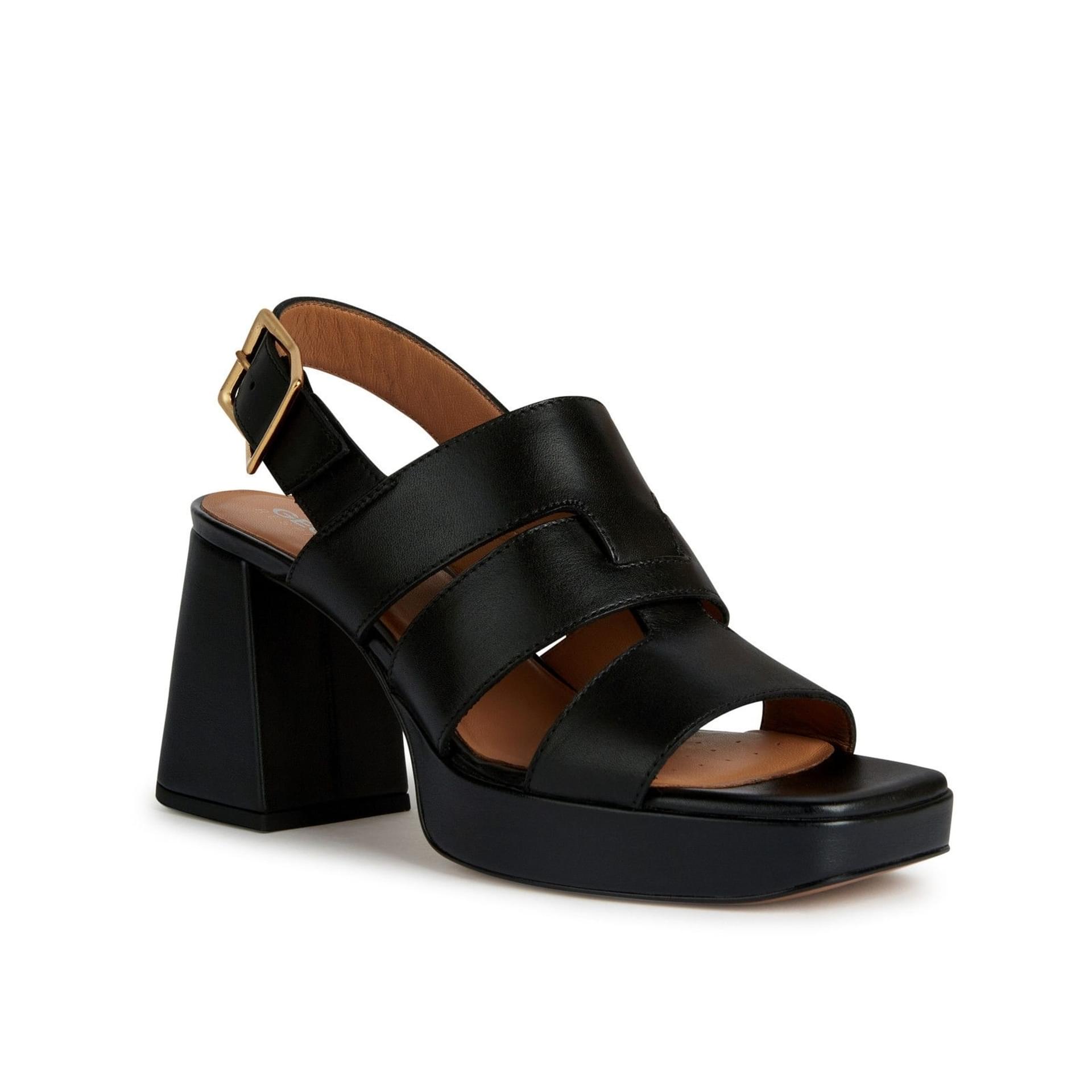 Geox Soledea Sandals D35RHA_00043 in Black