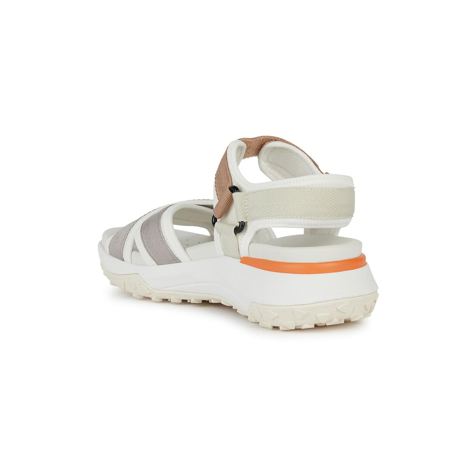 Geox Sorapis + Grip Sandals D45TBA_01511 in White/Light Grey