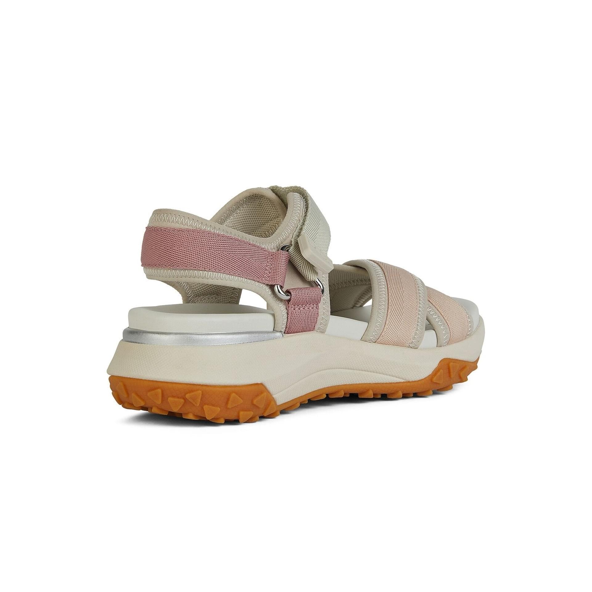 Geox Sorapis + Grip Sandals D45TBA_01511 in Light Sand/Light Rose