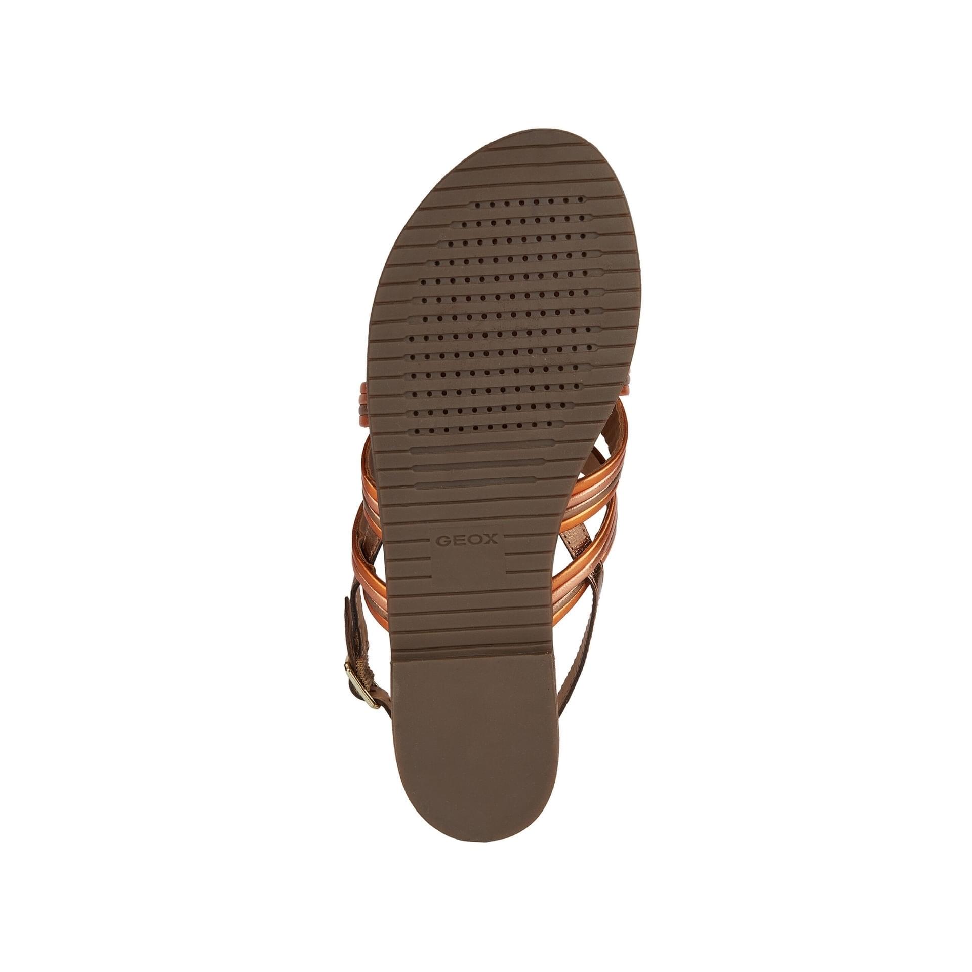 Geox Sozy Plus Sandalen D35DQG_000CF in Light Bronze/Orange