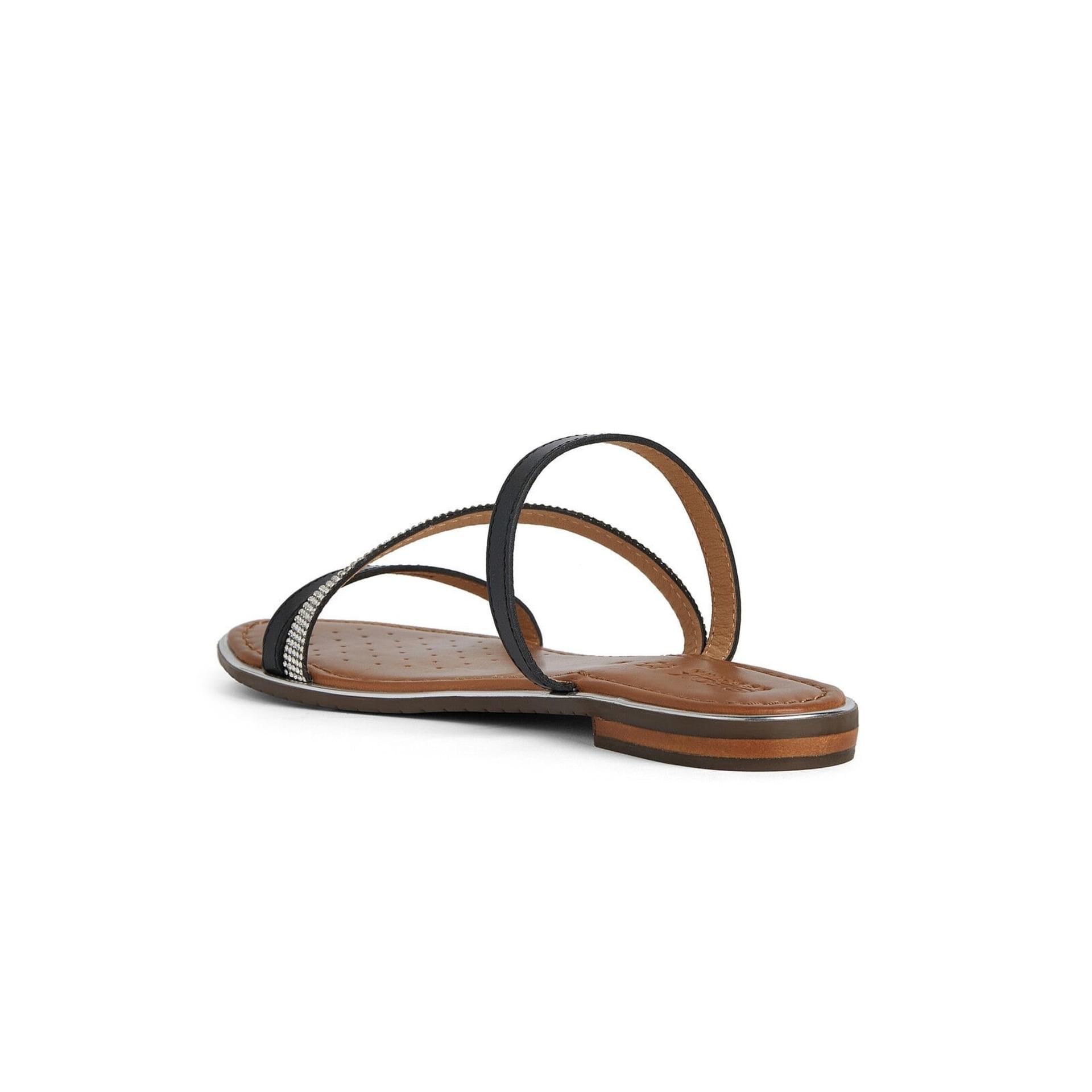 Geox Sozy Plus Sandalen D45DQA_01JEW in Black/Silver