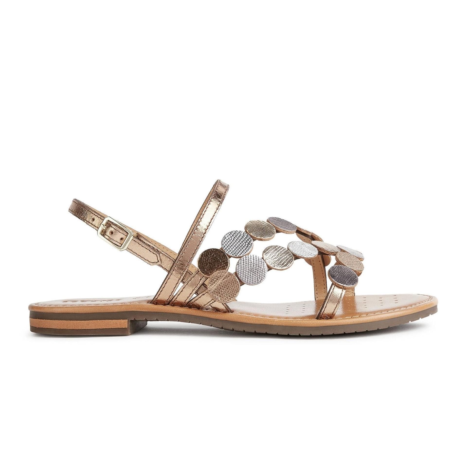 Geox Sozy S Sandalen D25LXX_0CFZ0 in Bronze