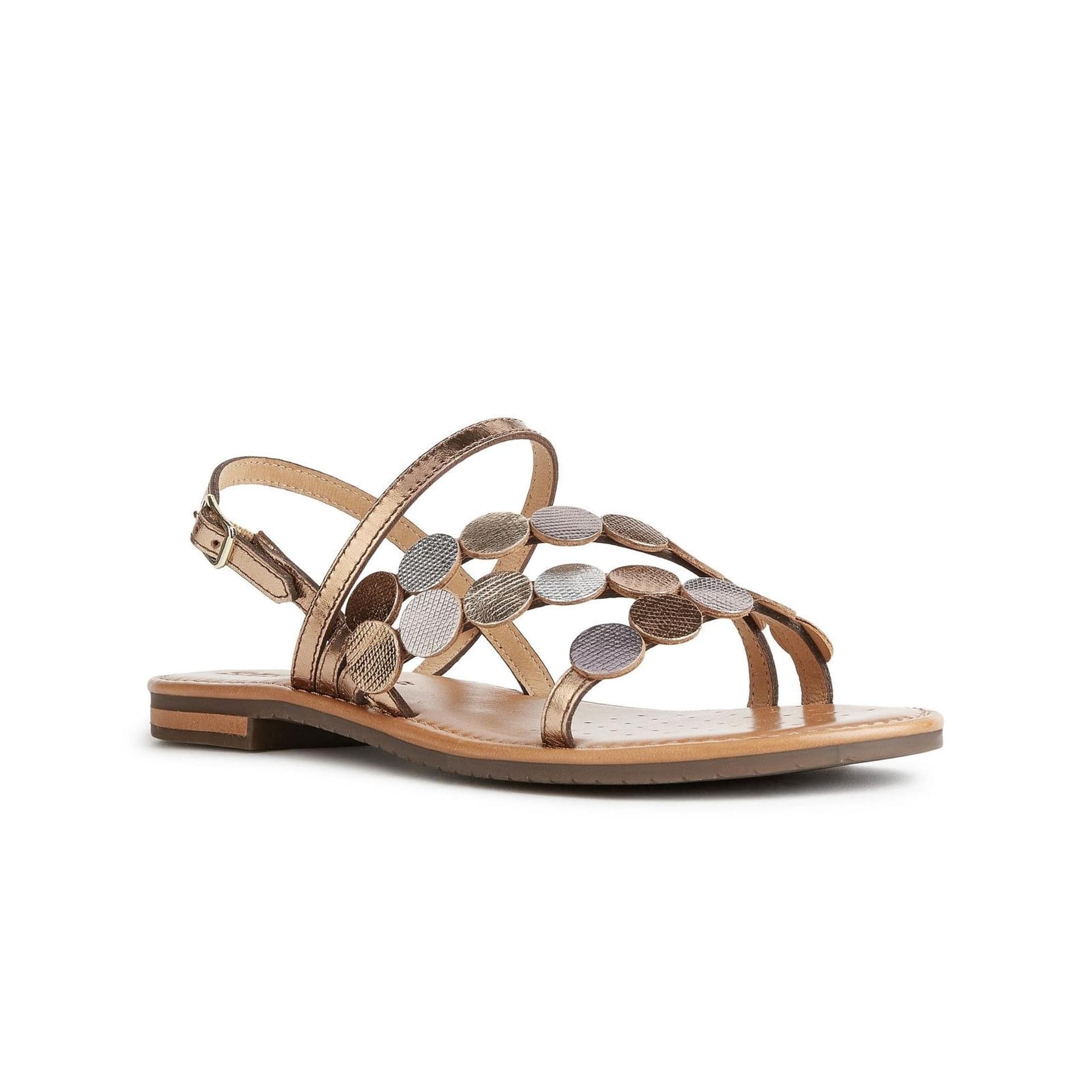 Geox Sozy S Sandalen D25LXX_0CFZ0 in Bronze