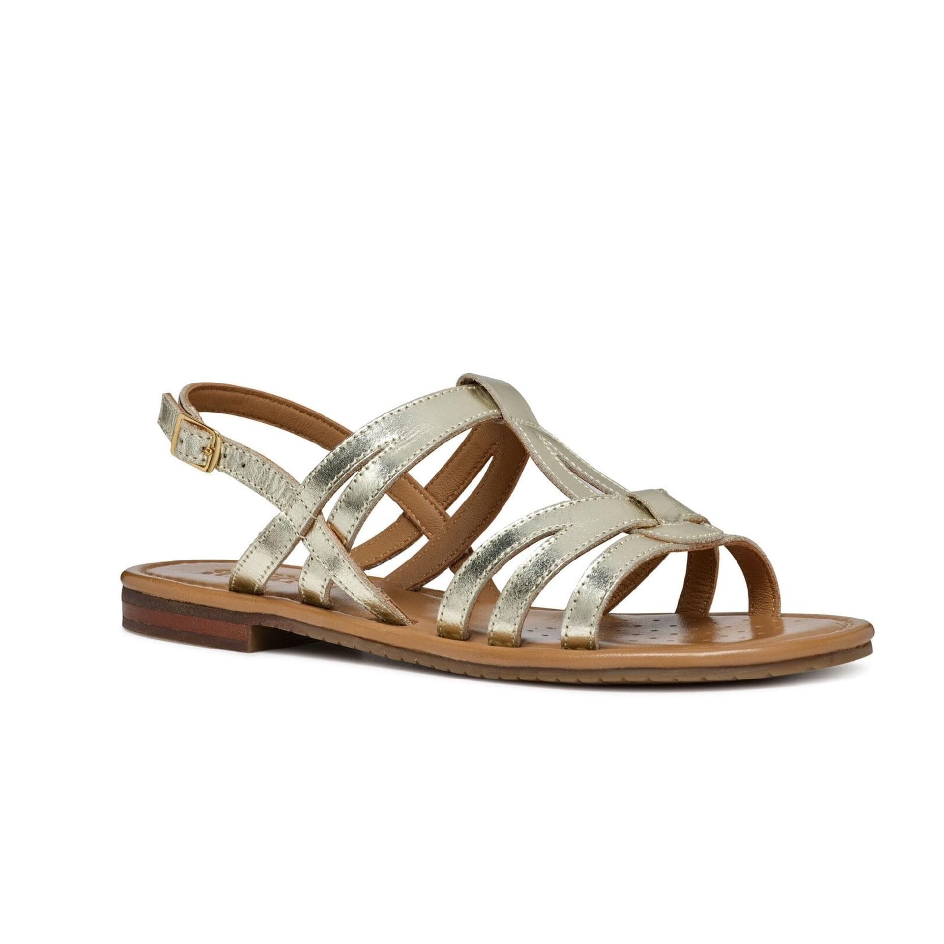 Geox Sozy S Sandalen D35LXI_000N6 in Light Gold