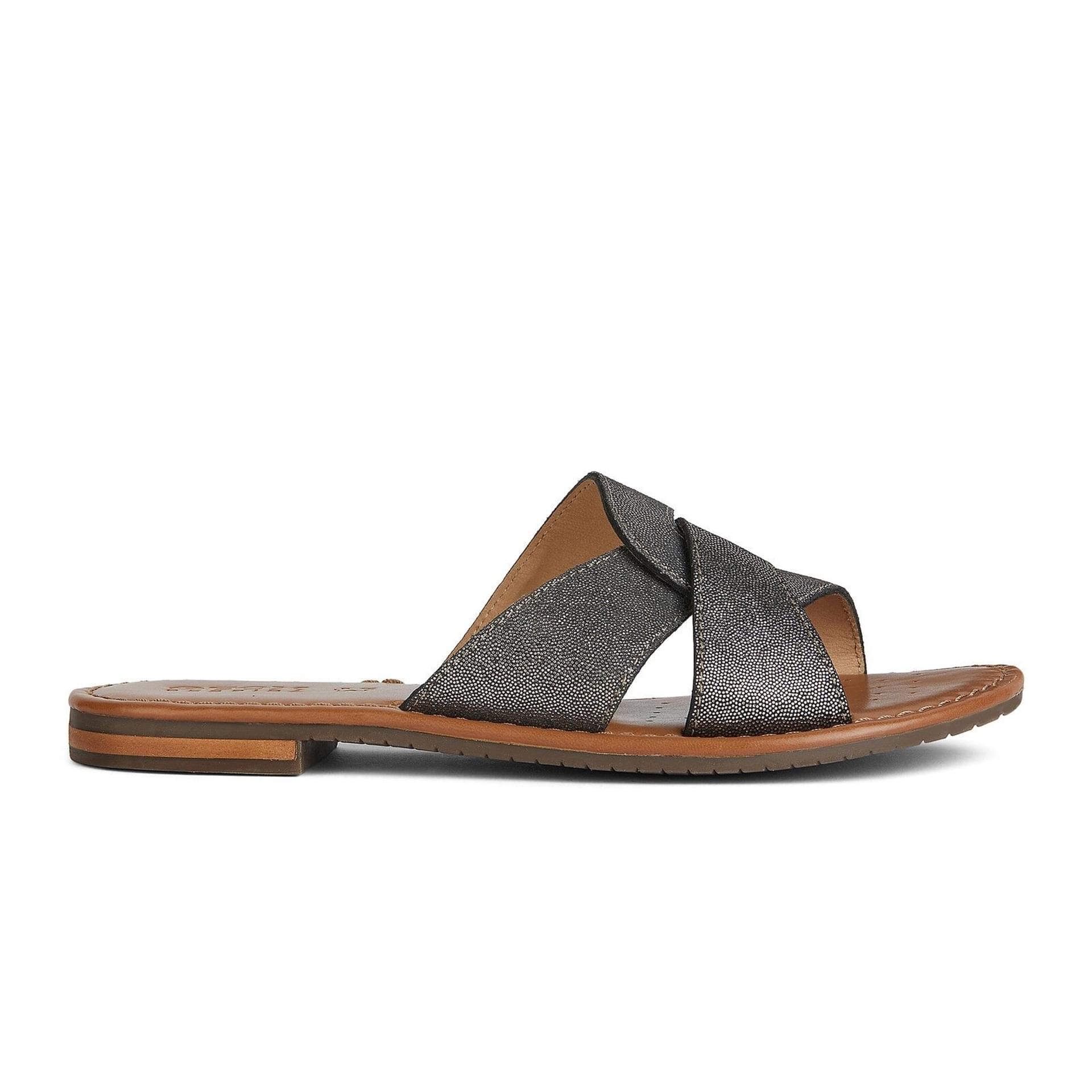 Geox Sozy S Sandals D45LXC_00077 in Gun