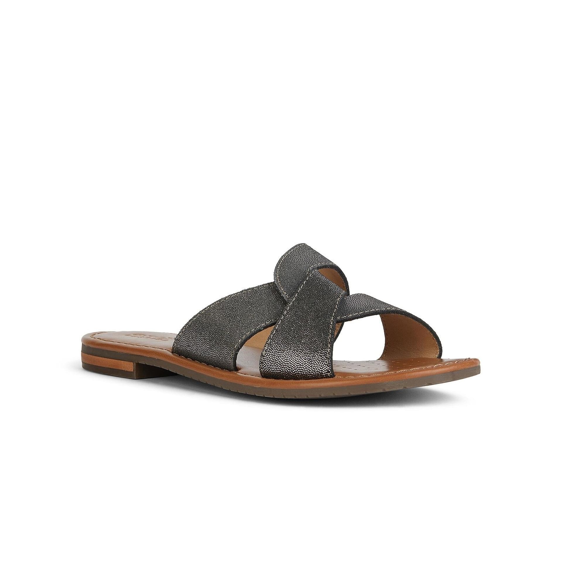 Geox Sozy S Sandals D45LXC_00077 in Gun