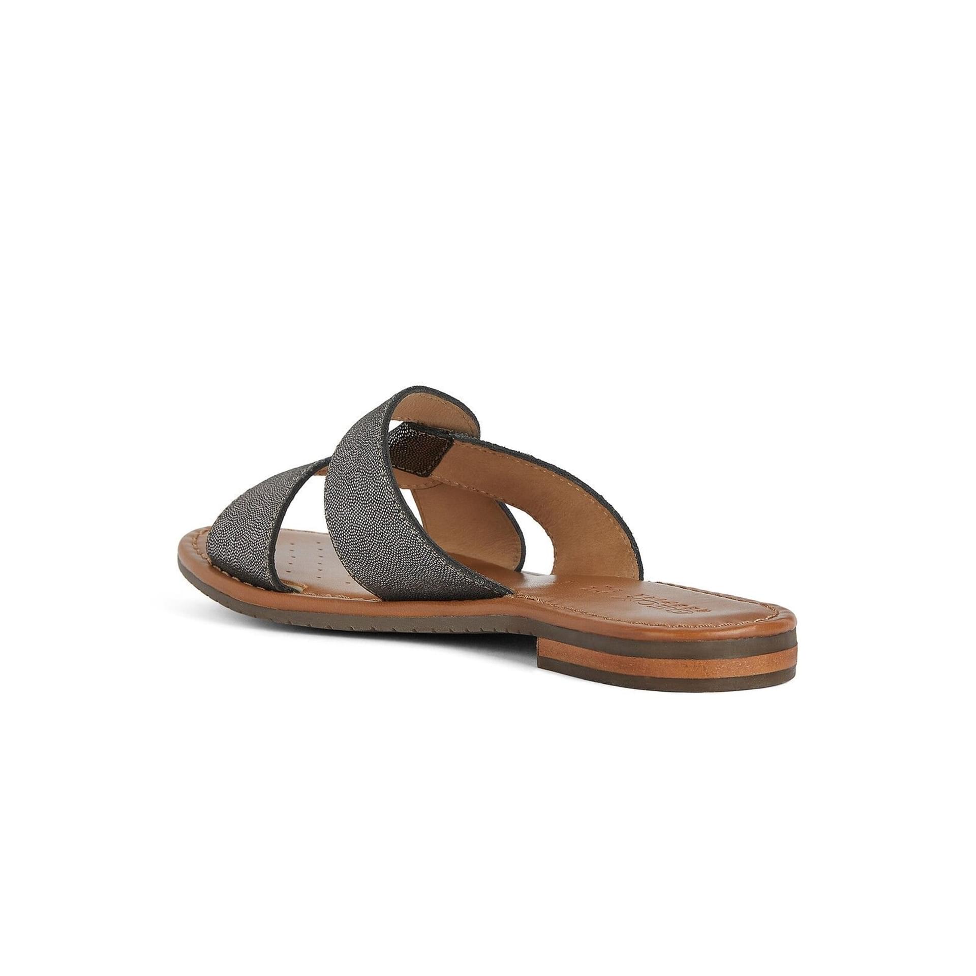 Geox Sozy S Sandals D45LXC_00077 in Gun