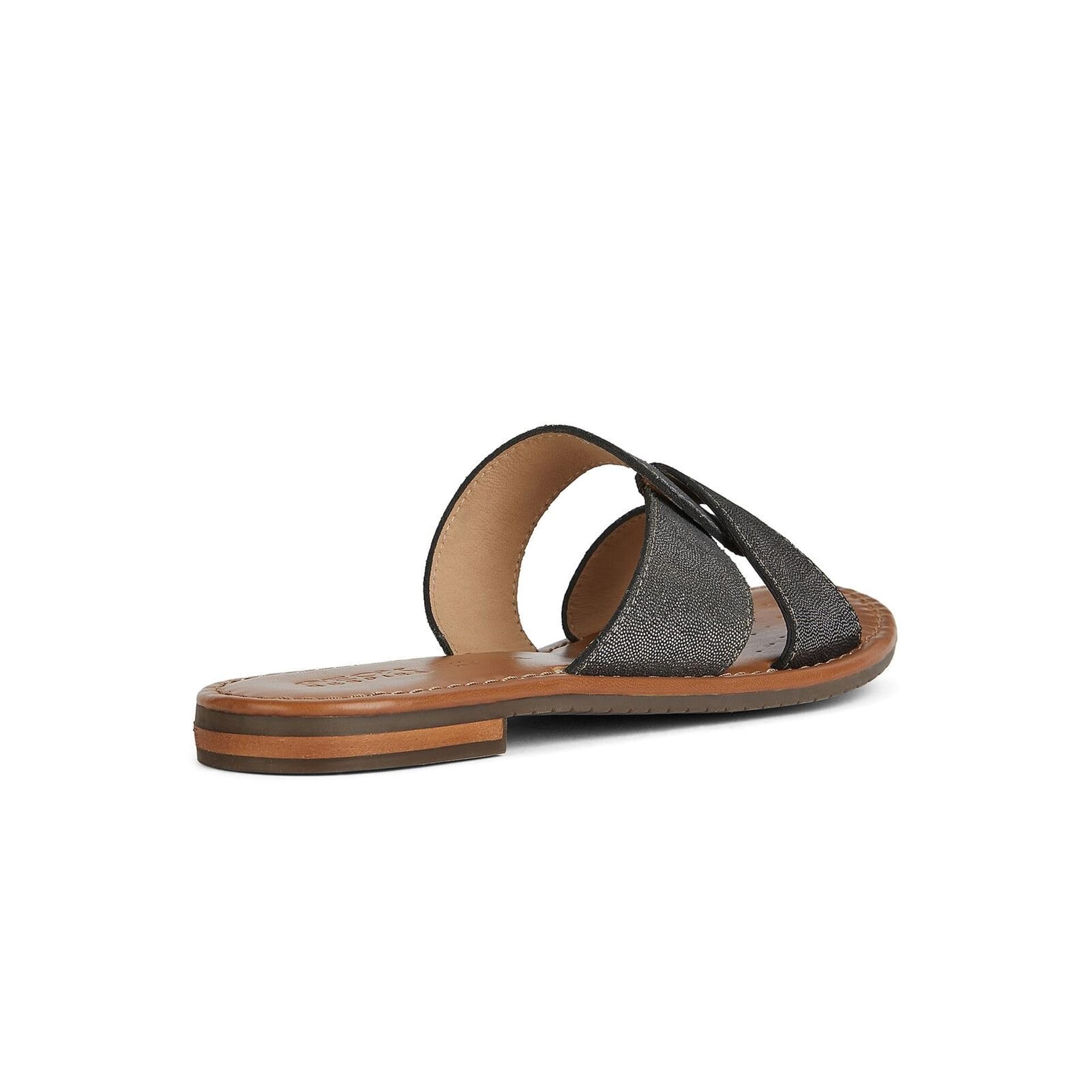 Geox Sozy S Sandals D45LXC_00077 in Gun