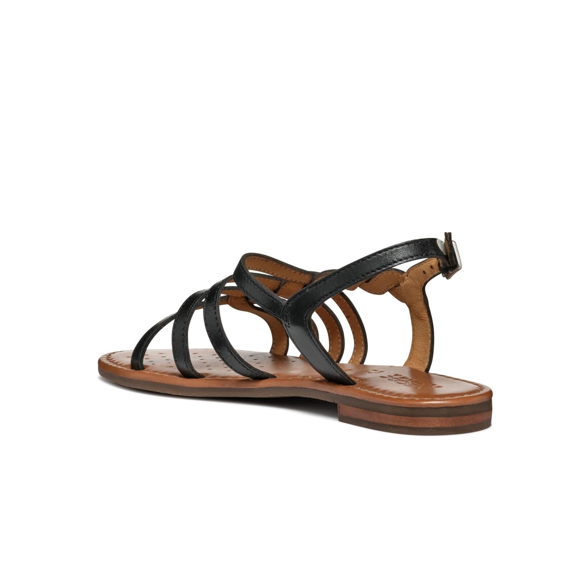 Geox Sozy S Sandalen D45LXD_01JN6 in Black/Lead