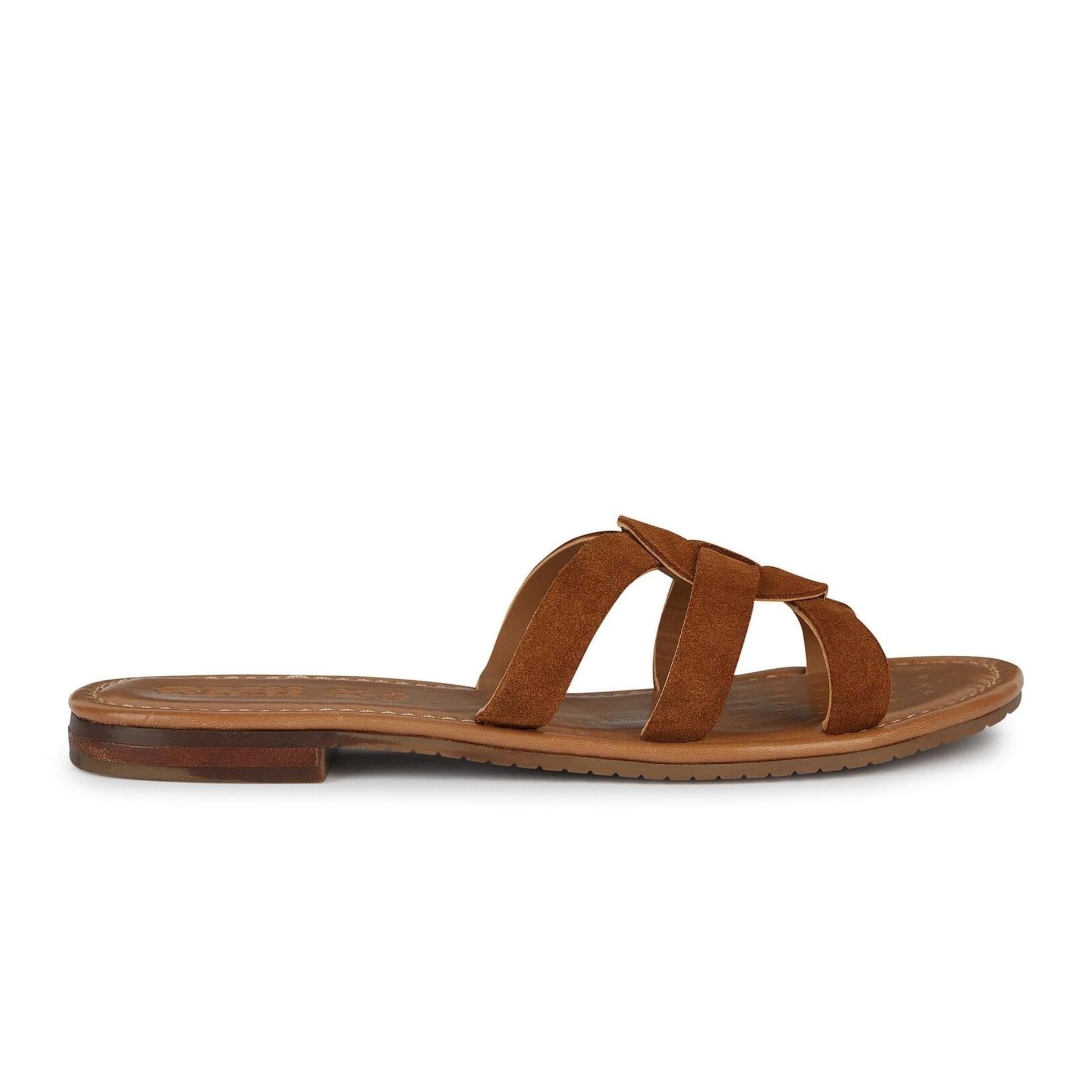 Geox Sozy S Sandals D45LXU_00022 in Cognac