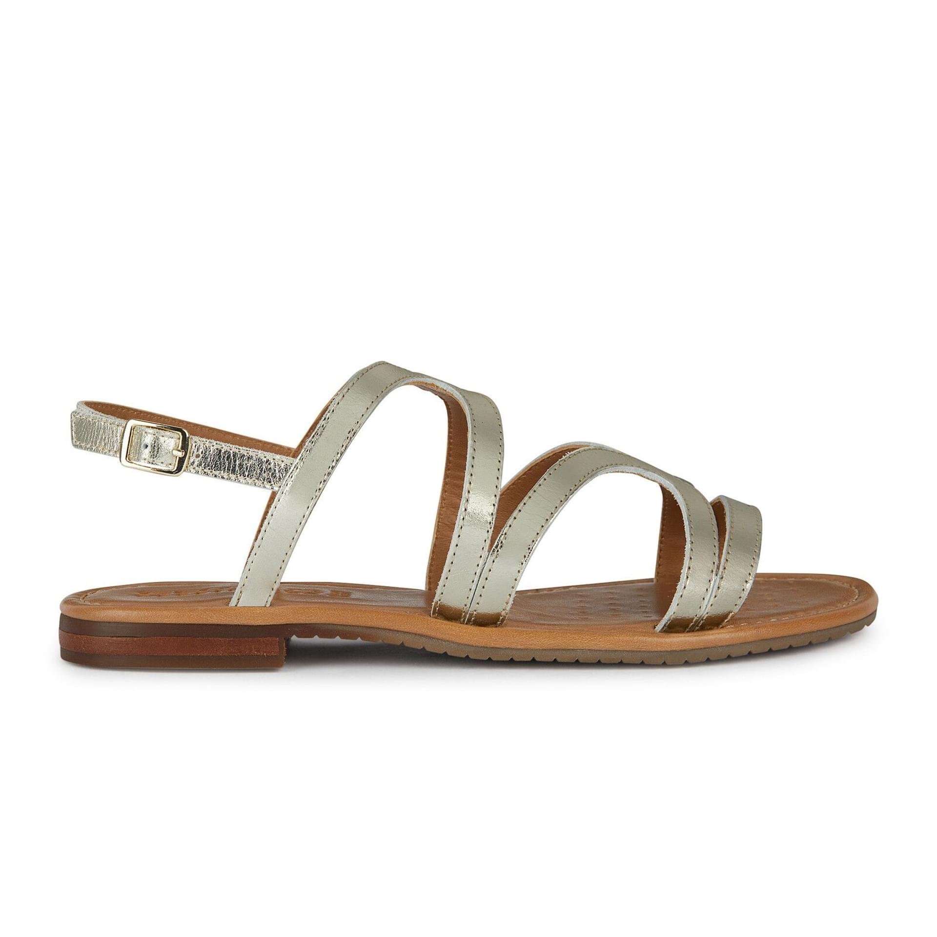 Geox Sozy S Sandals D45LXY_000N6 in Light Gold