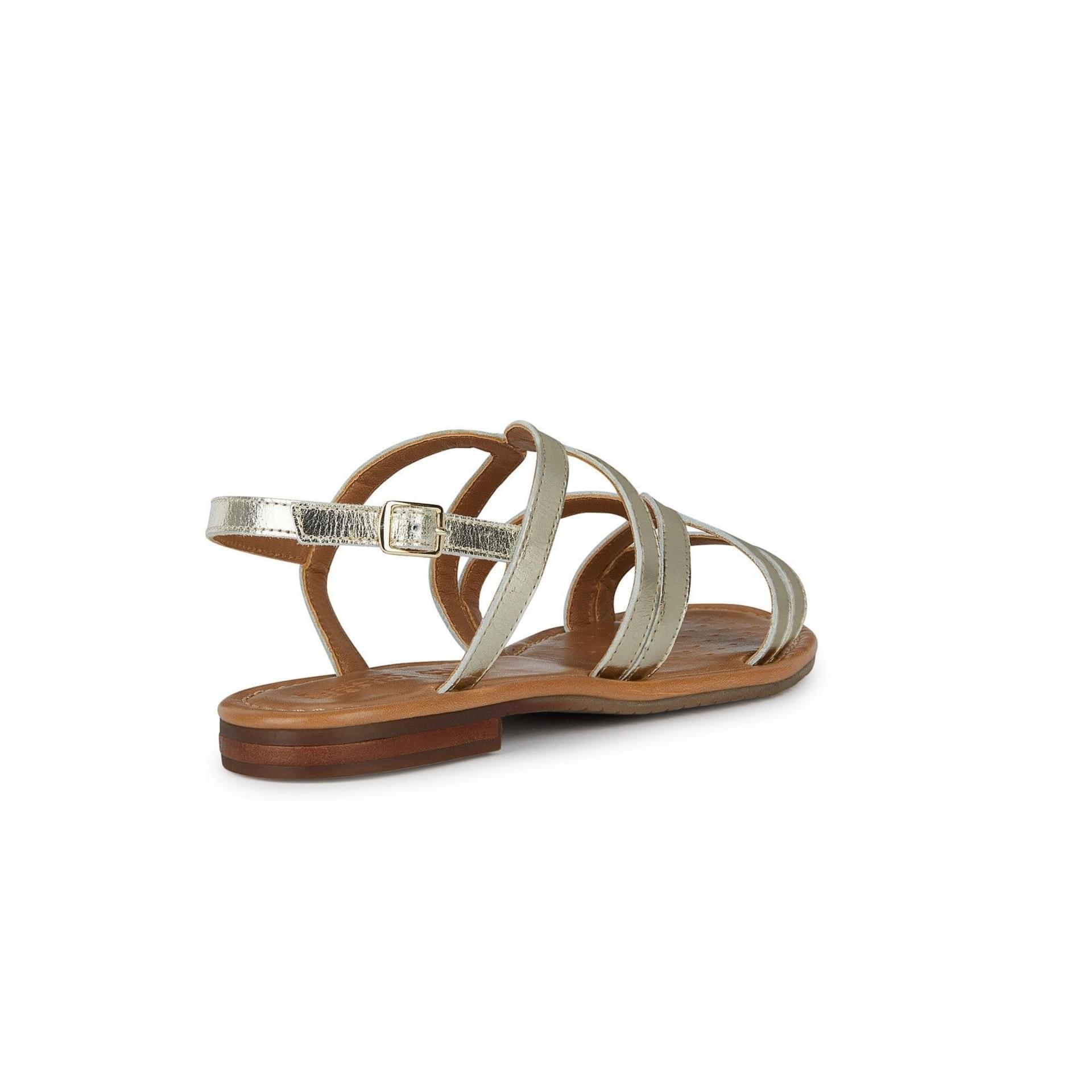 Geox Sozy S Sandals D45LXY_000N6 in Light Gold