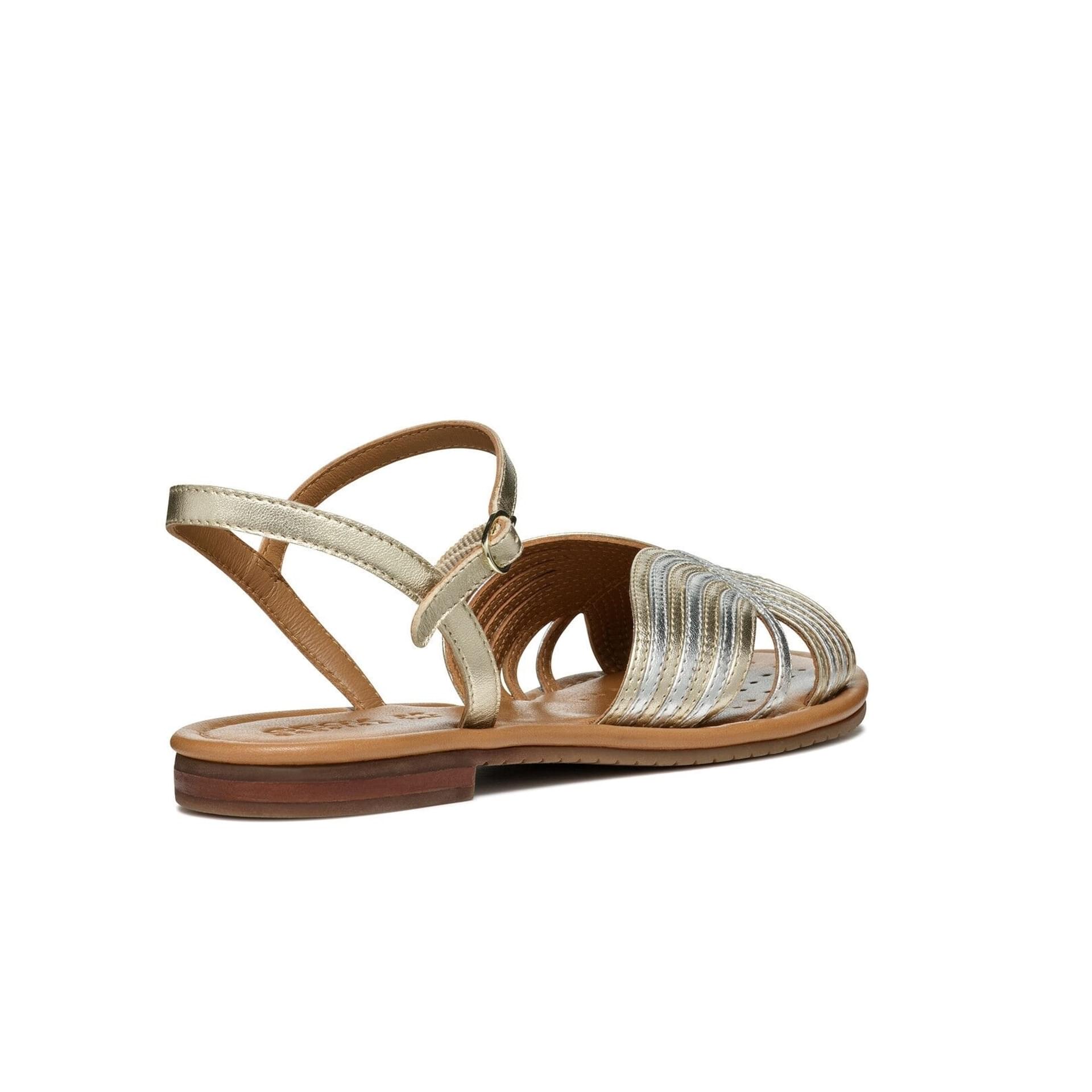 Geox Sozy S Sandals D45LXZ_000Y2 in Light Gold/Silver