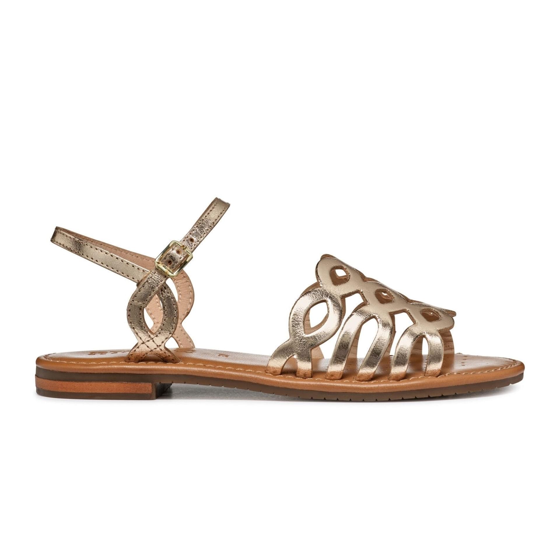 Geox Sozy S Sandals D46LXA_000N6 in Light Gold