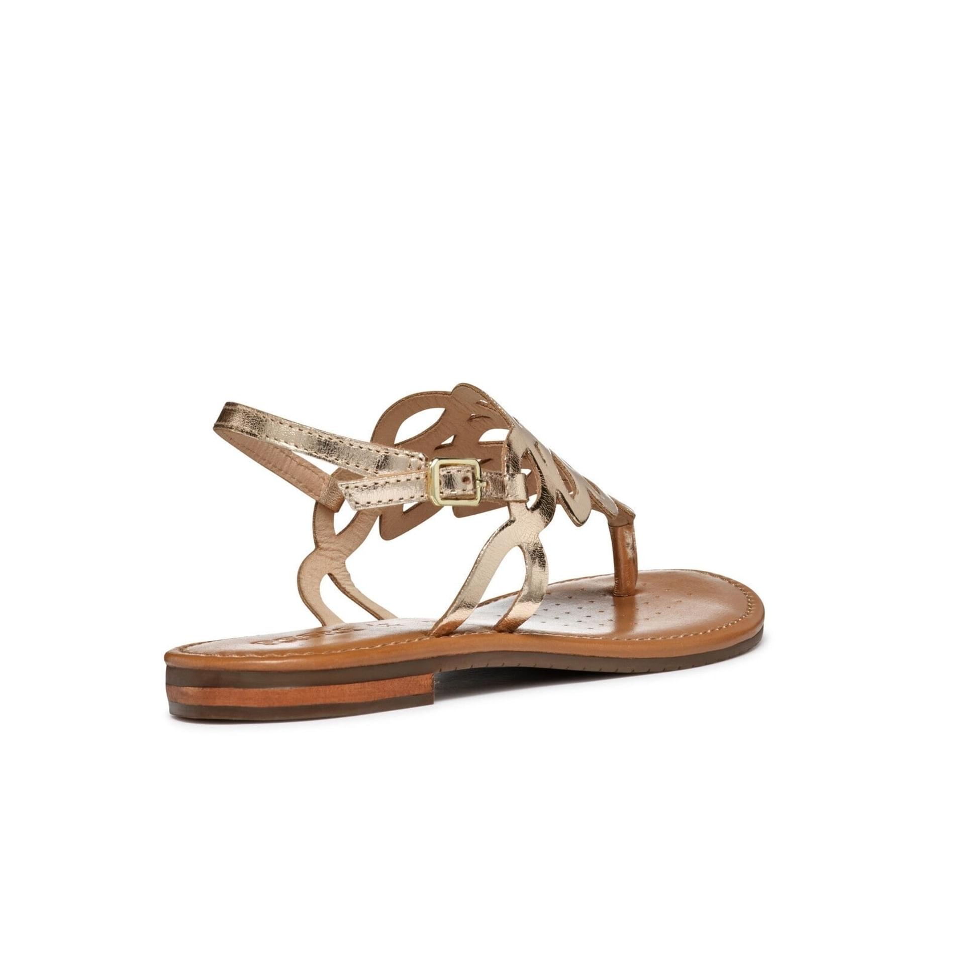 Geox Sozy S Sandalen D46LXB_000N6 in Light Gold