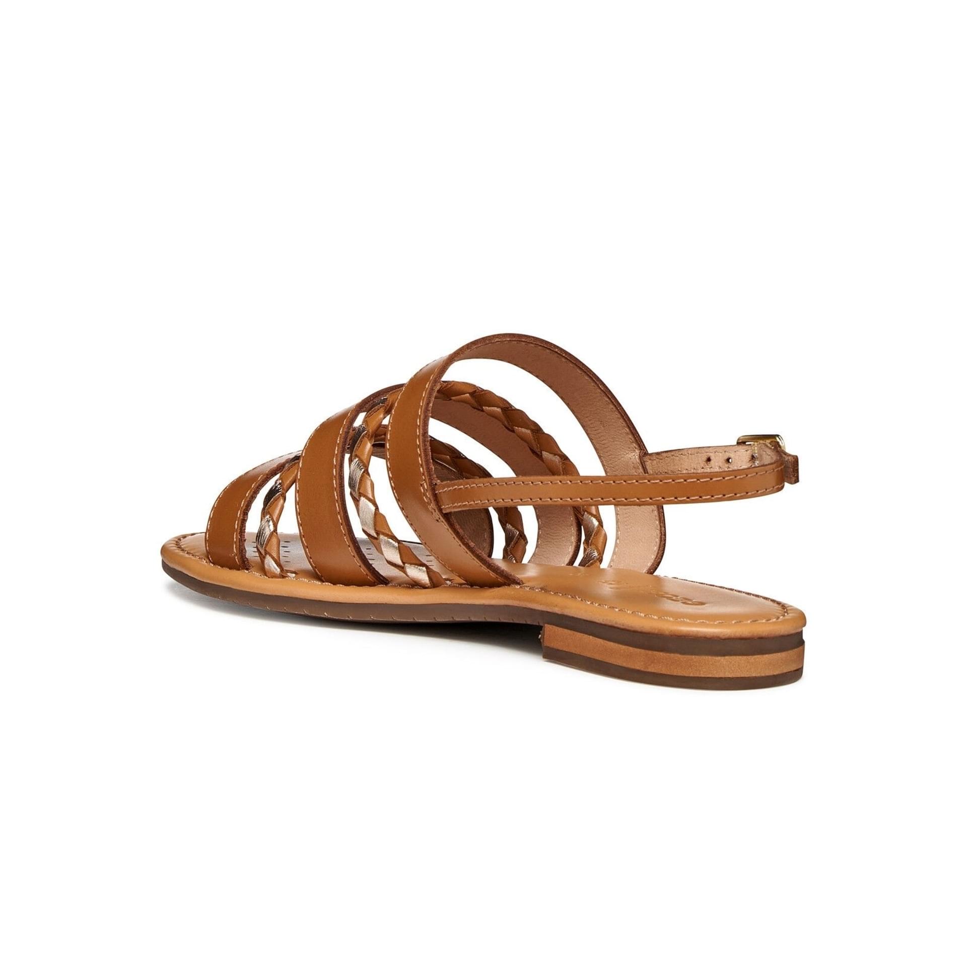 Geox Sozy S Sandalen D65LXC_0N61J in Camel/Light Gold