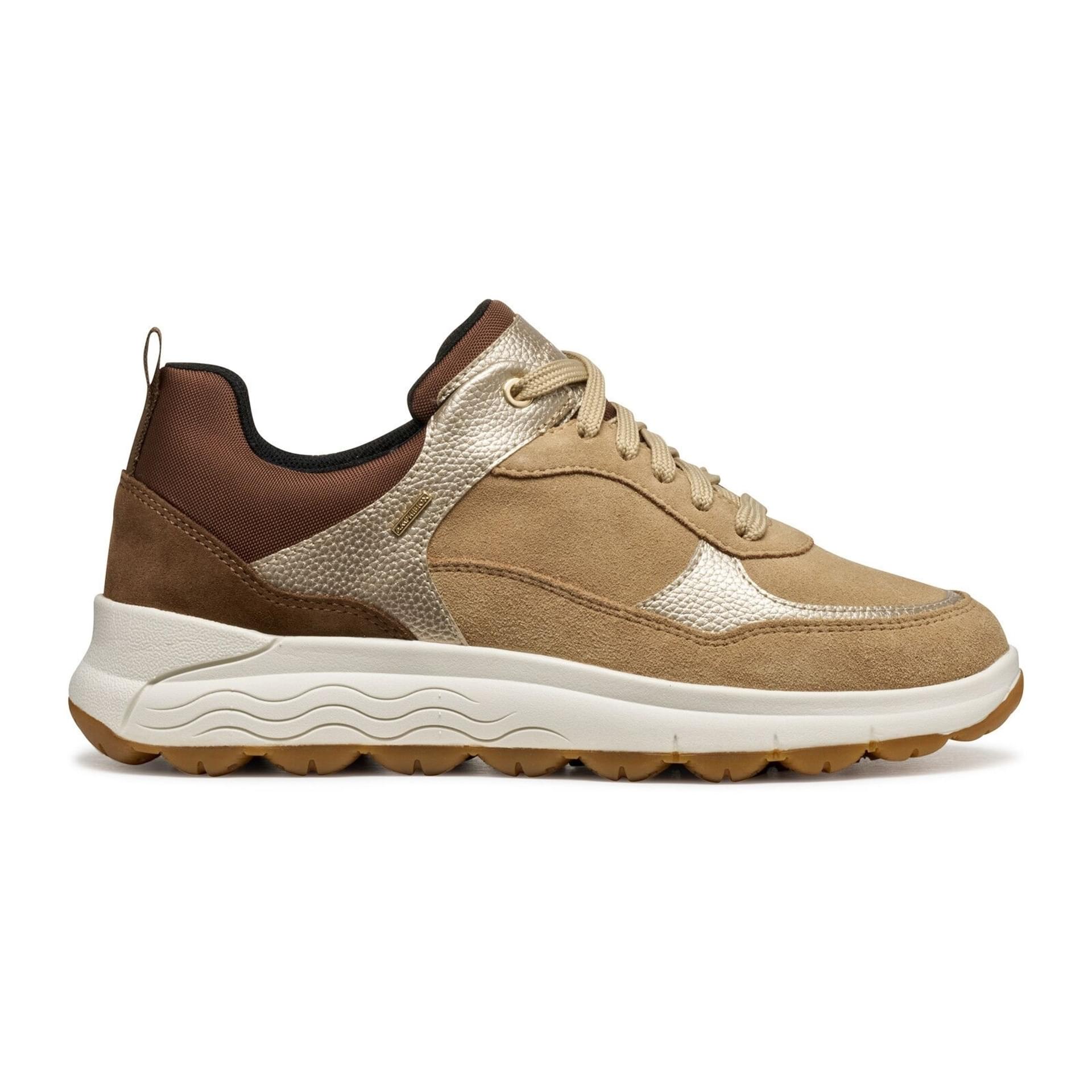 Geox Spherica 4x4 B Abx Sneakers D3626D_0227B in Dark Sand/Light Gold