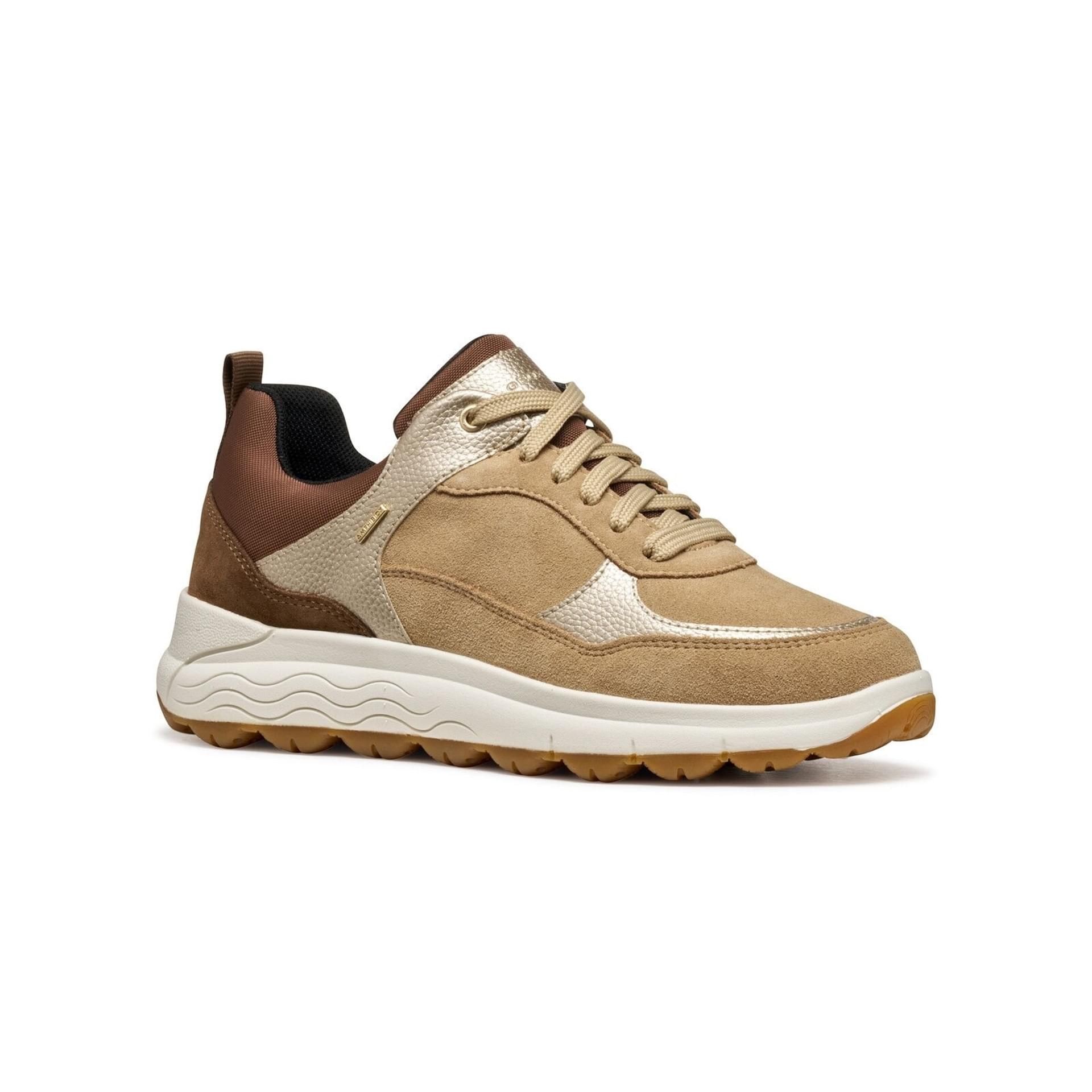 Geox Spherica 4x4 B Abx Sneakers D3626D_0227B in Dark Sand/Light Gold