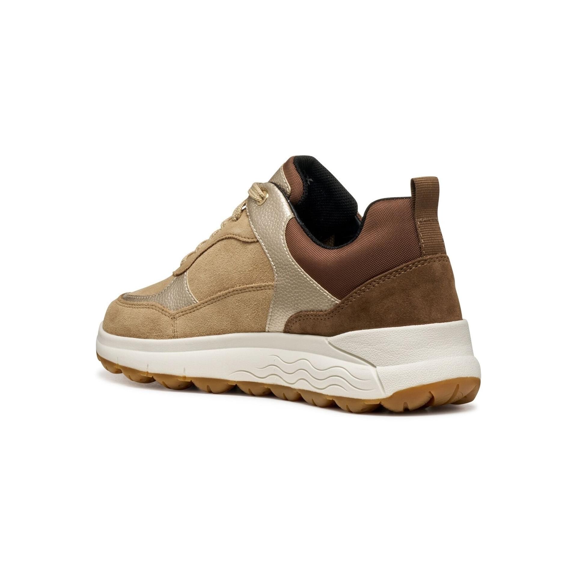 Geox Spherica 4x4 B Abx Sneakers D3626D_0227B in Dark Sand/Light Gold