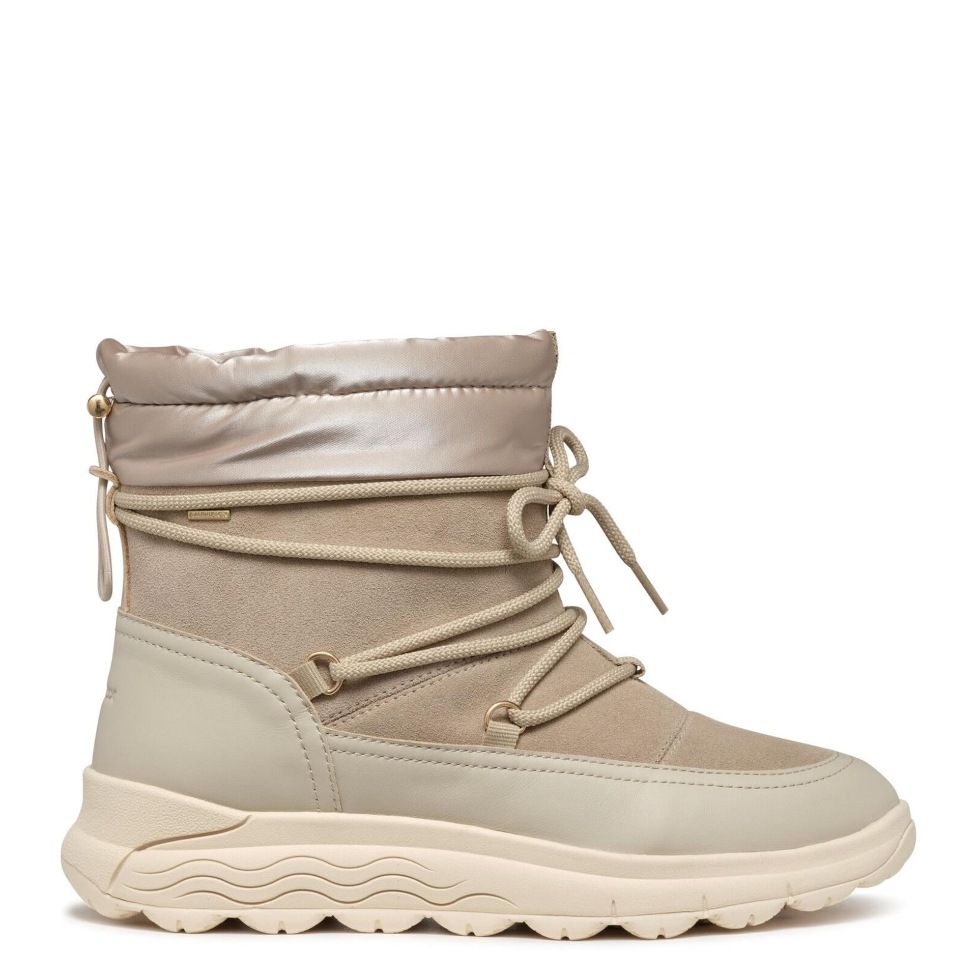 Geox Spherica 4x4 B Abx Bottines D4626A_08522 in Light Taupe