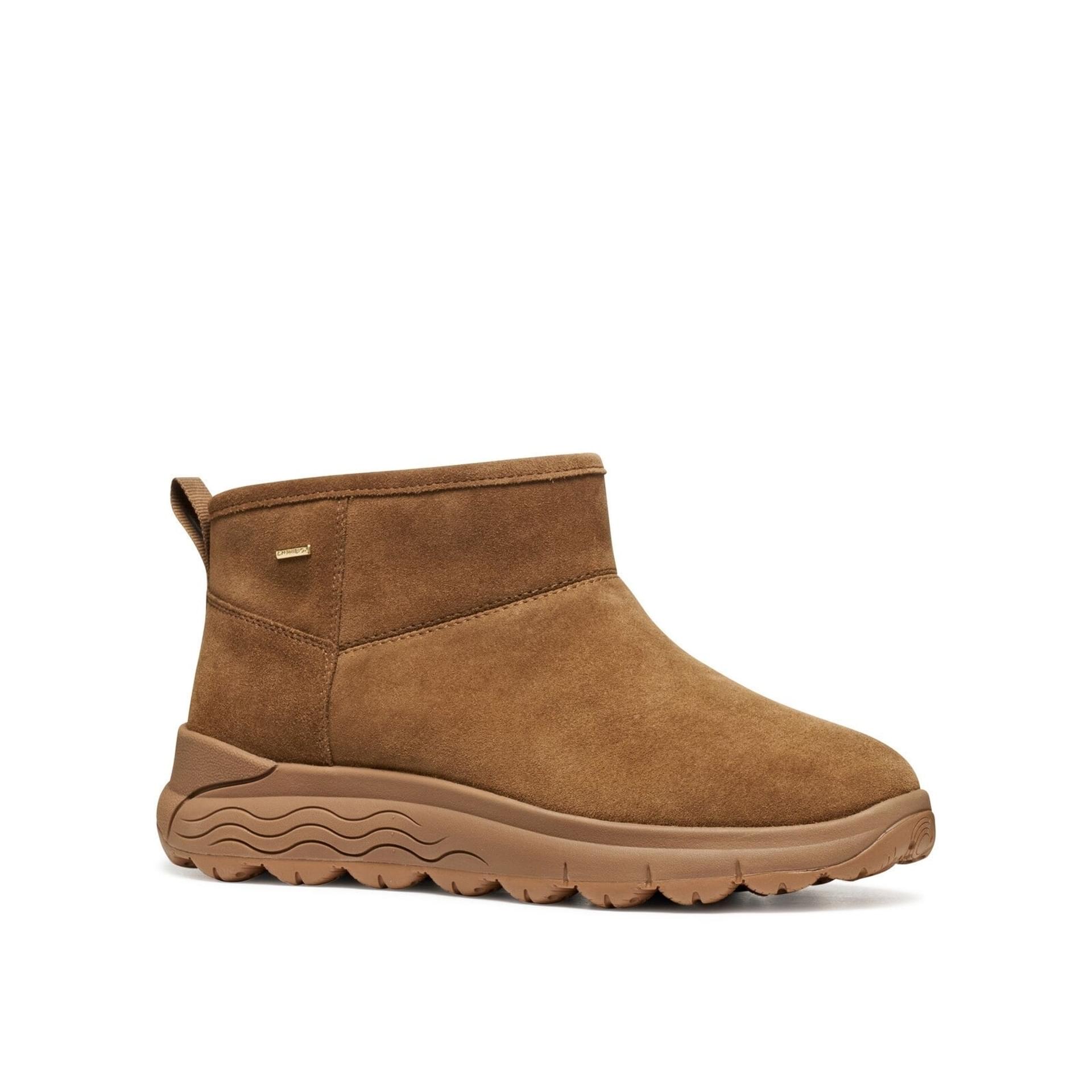 Geox Spherica 4x4 B Abx Enkellaarsjes D5626B_00022 in Mud