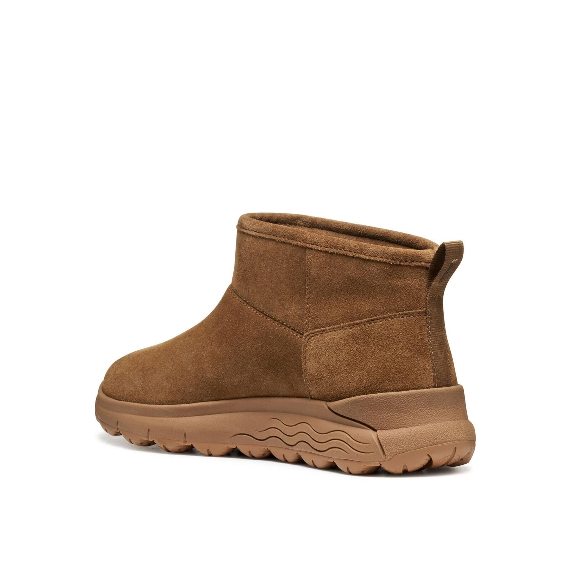 Geox Spherica 4x4 B Abx Enkellaarsjes D5626B_00022 in Mud