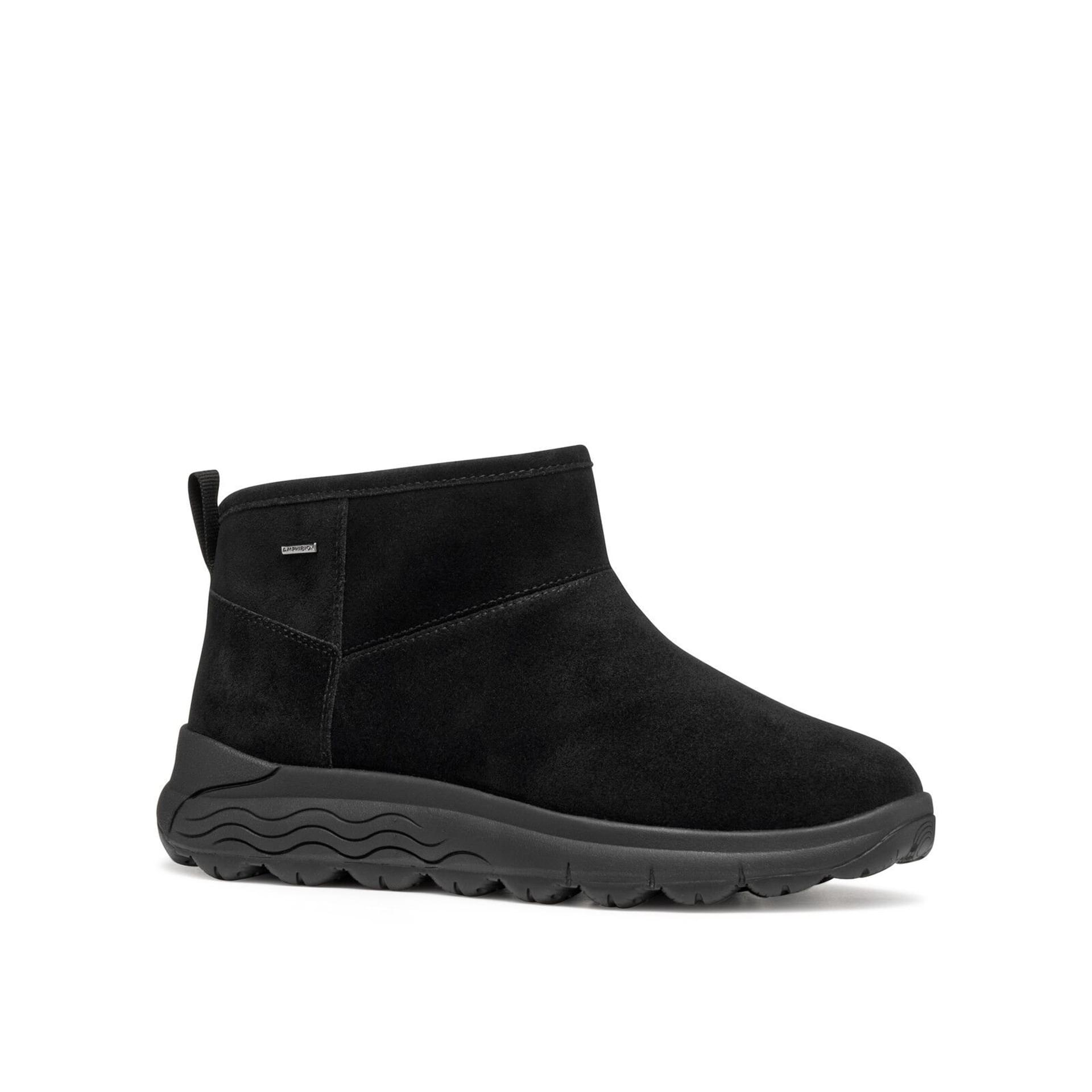 Geox Spherica 4x4 B Abx Enkellaarsjes D5626B_00022 in Black