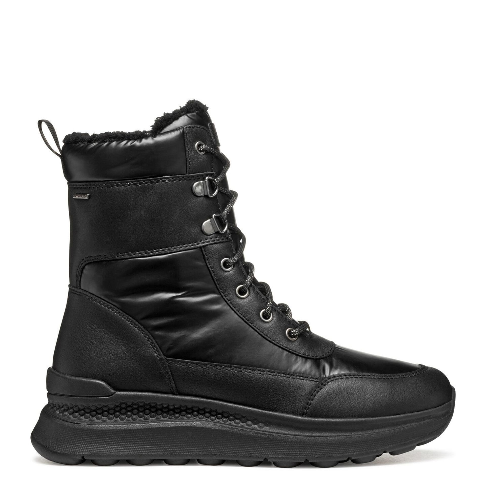 Geox Spherica Actif X2 Enkellaarsjes D46WPA_0FU85 in Black