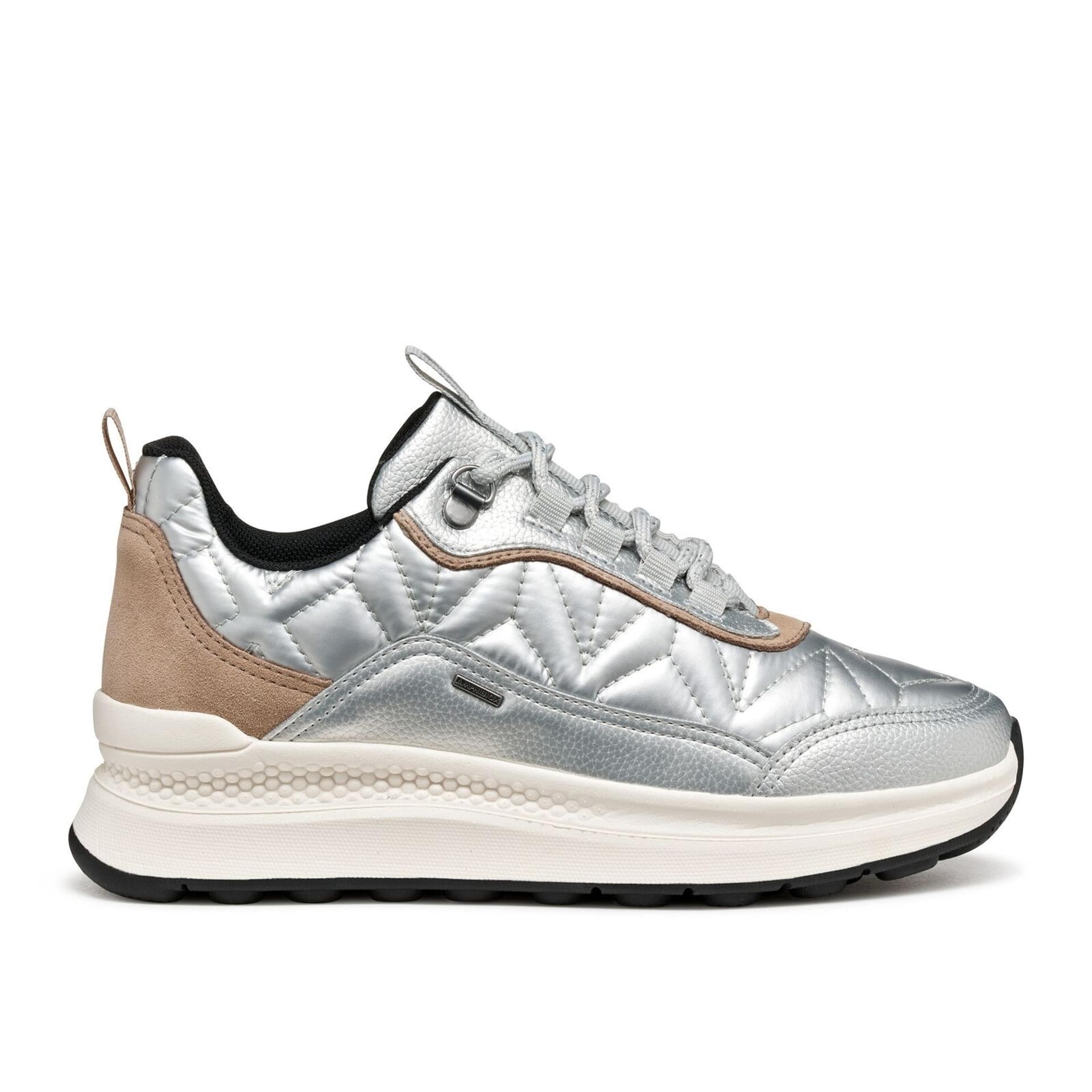 Geox Spherica Actif X2 Sneakers D46WPD_0FU7B in Silver