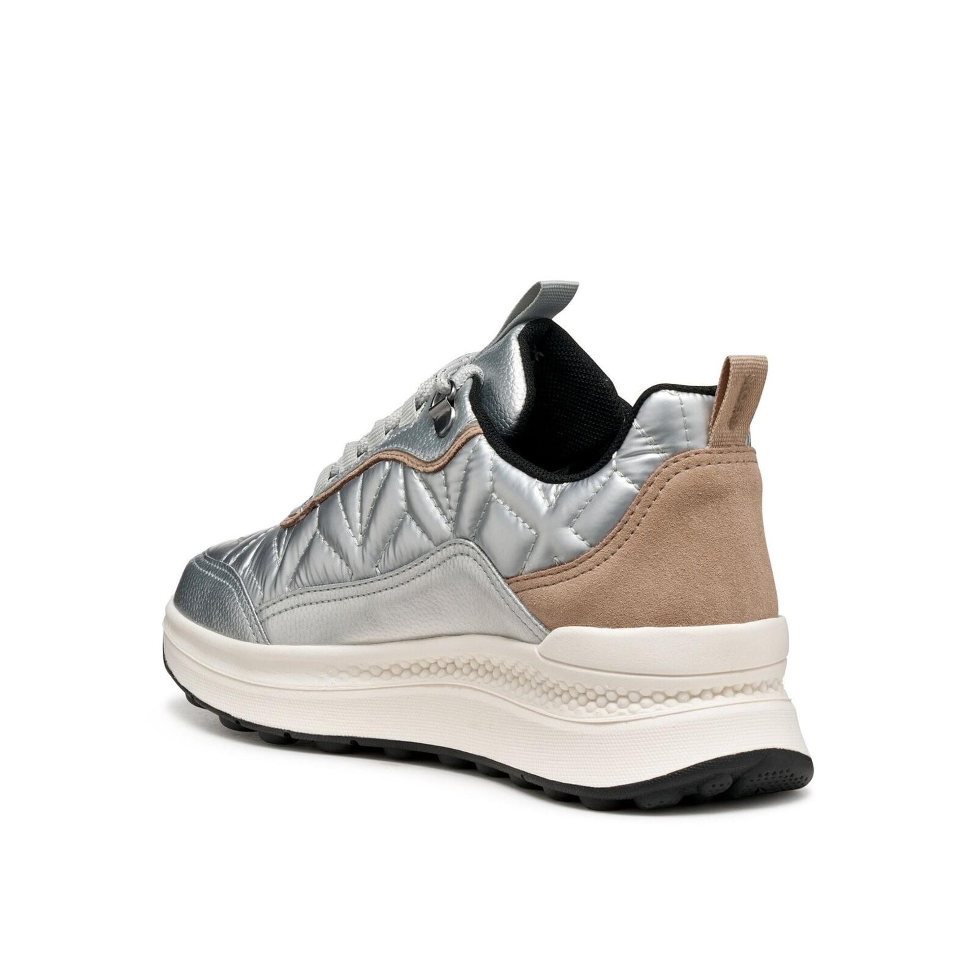 Geox Spherica Actif X2 Sneakers D46WPD_0FU7B in Silver