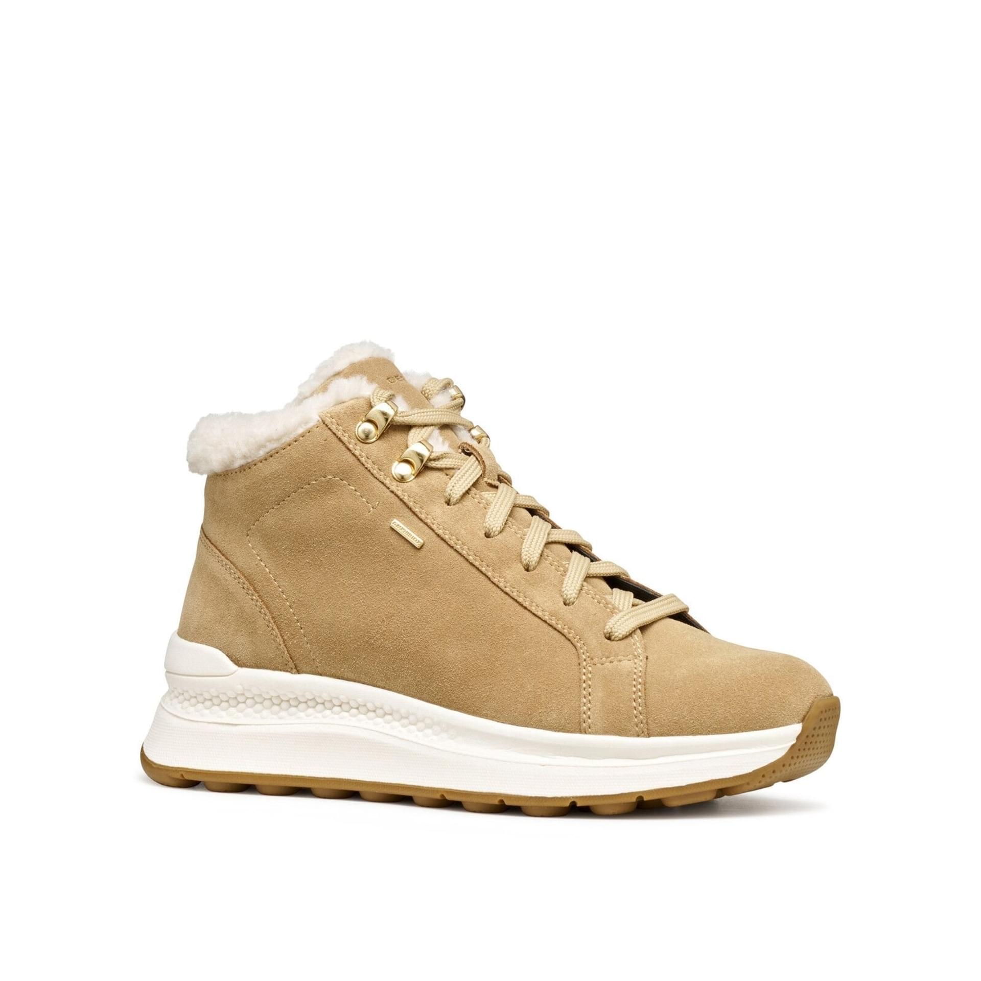 Geox Spherica Actif X2 Sneakers D56WPA_00022 in Dark Sand
