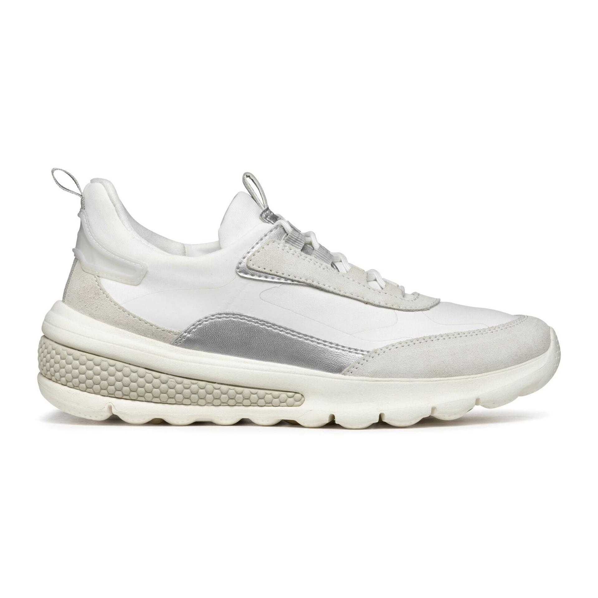 Geox Spherica Actif Sneakers D45THE_01522 in White/Off White