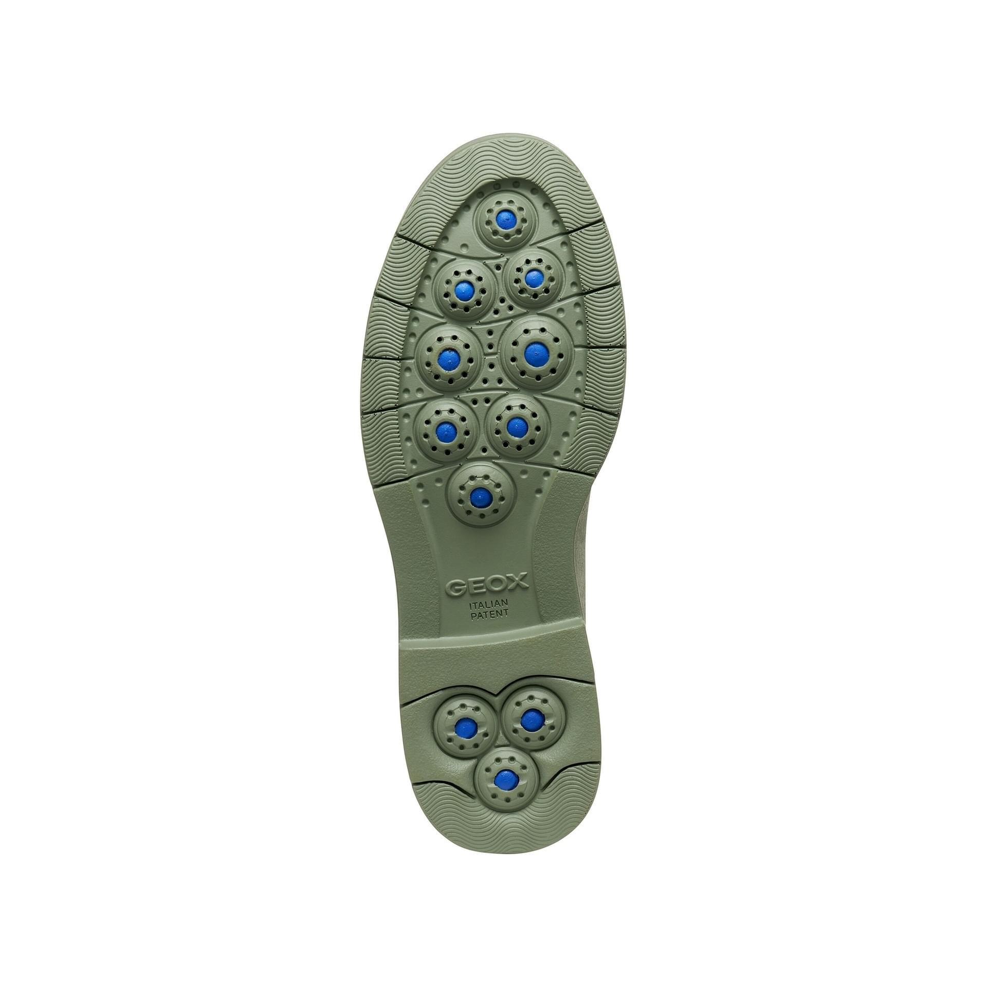 Geox Spherica Ec1 B Moccasins D65DKA_00022 in Olive