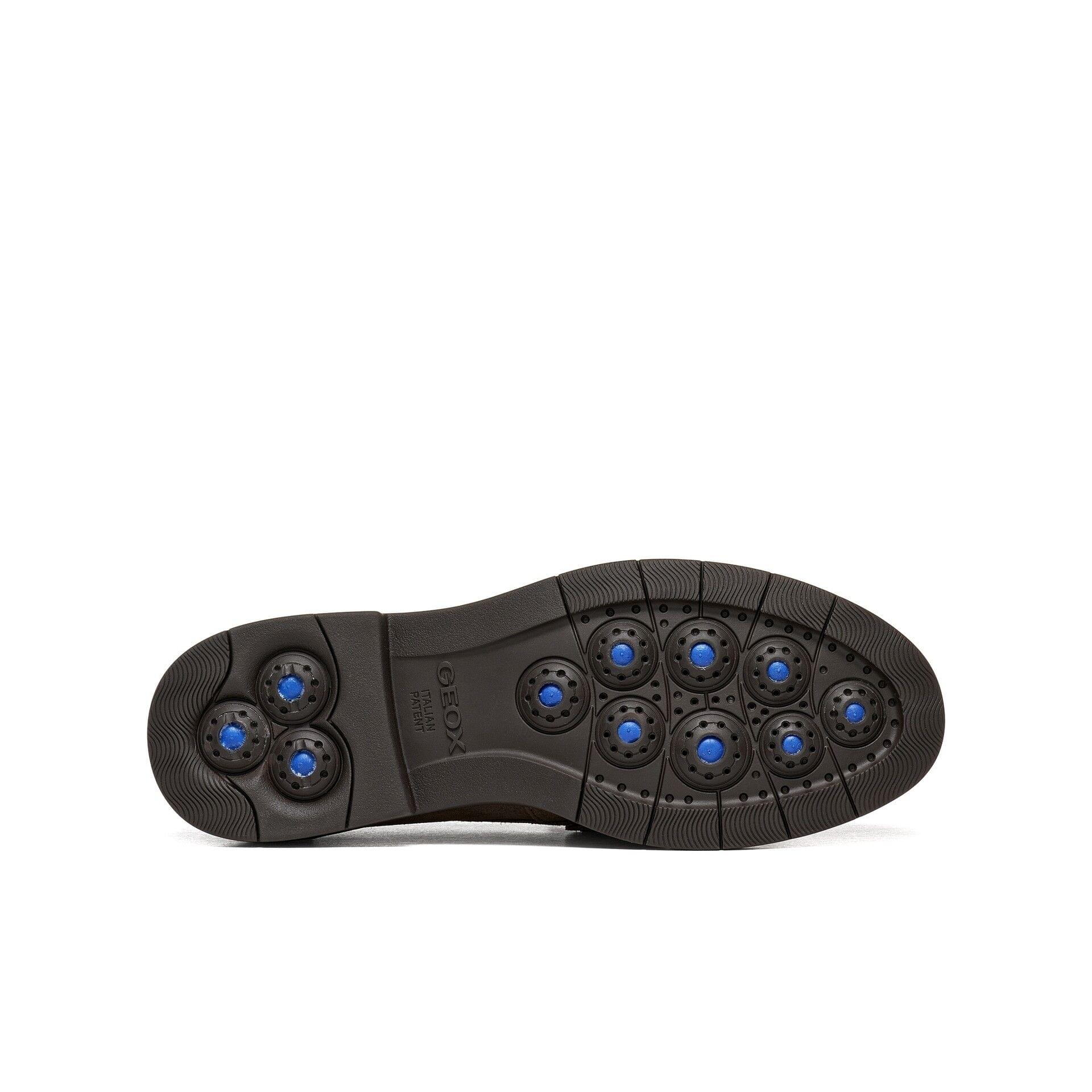 Geox Spherica Ec1 B Mocassins leer in Taupe, zool (SKU D65DKA_00022--C6029)