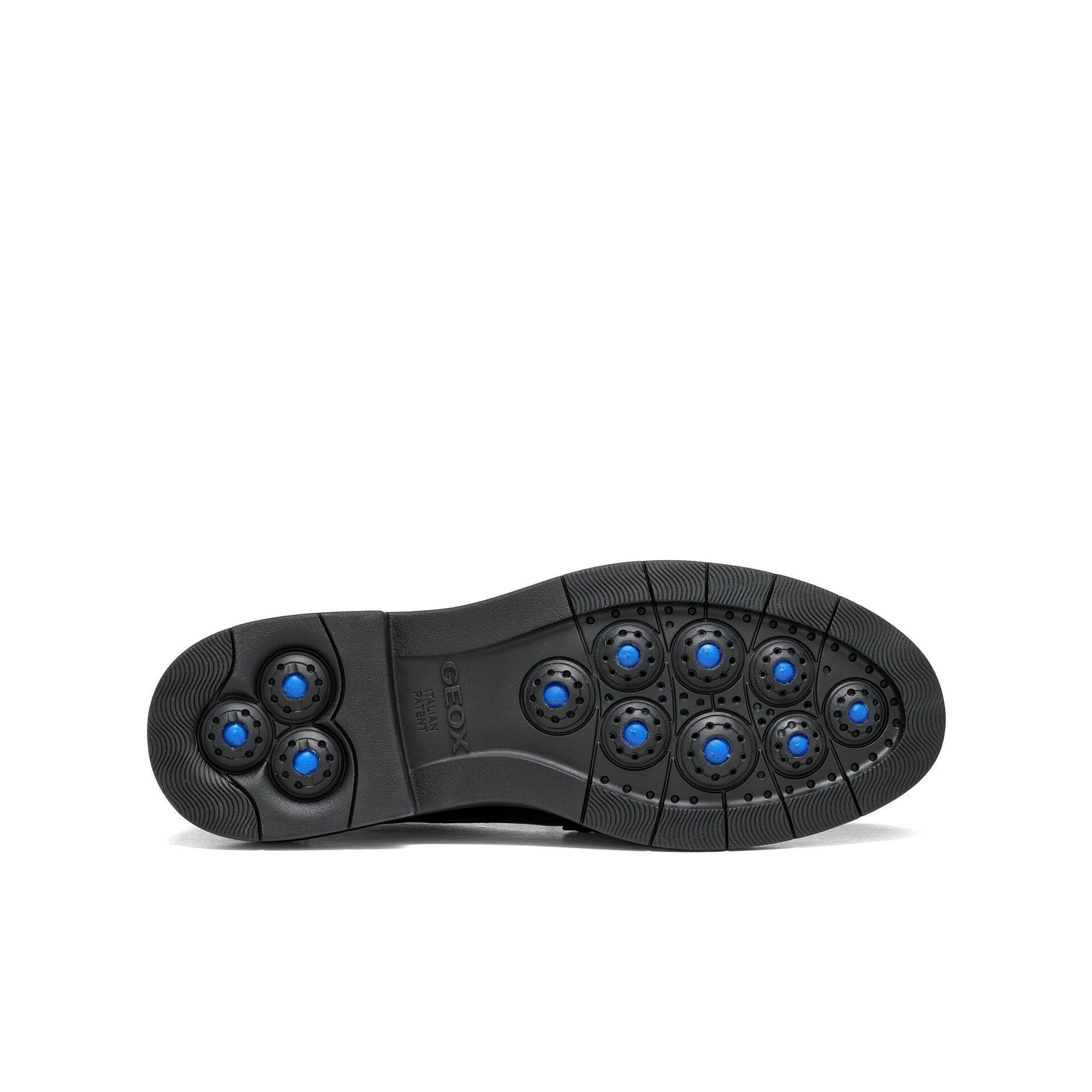 Geox Spherica Ec1 B Moccasins in Black, sole (SKU D66DKG_00043--C9999)