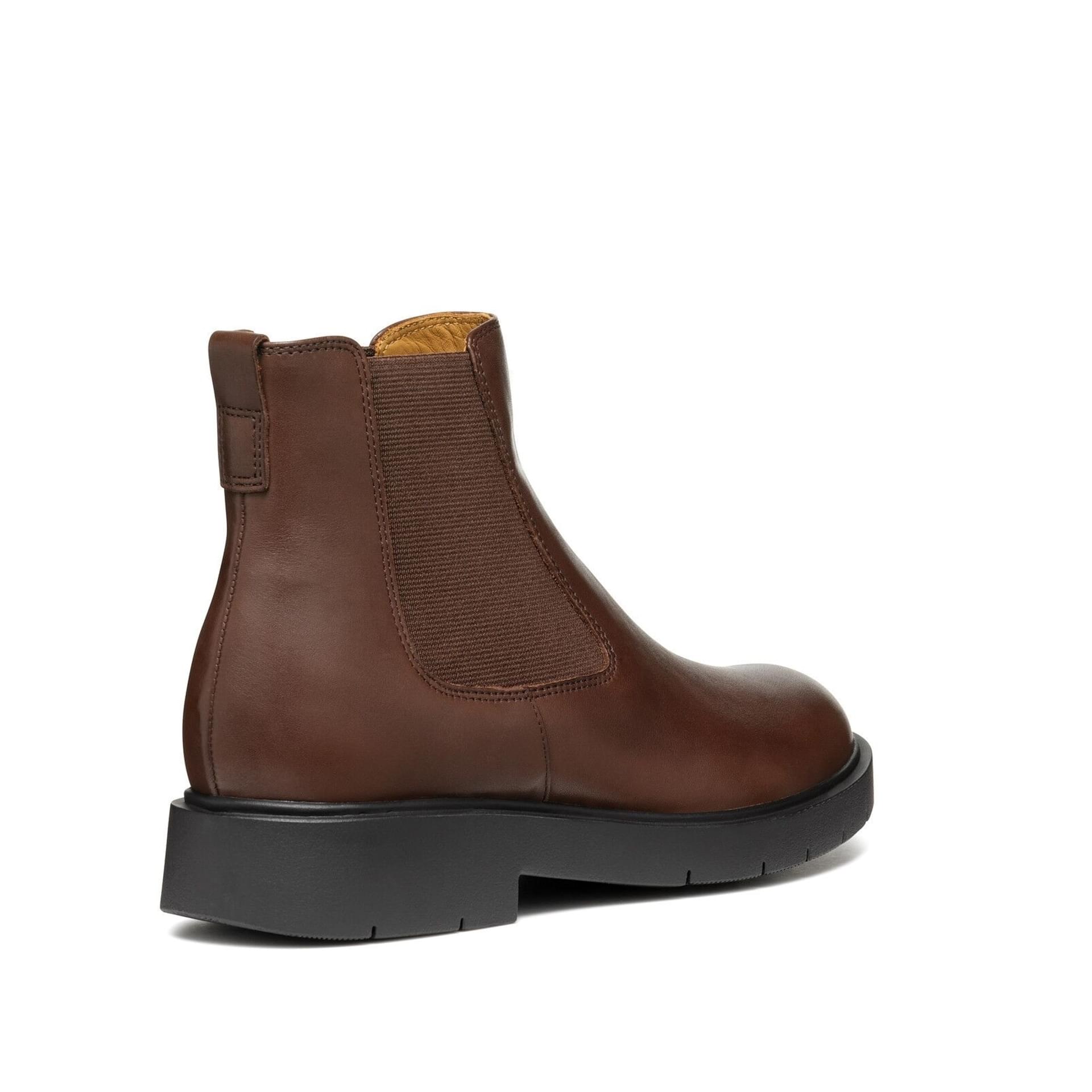 Geox Spherica Ec1 Enkellaarsjes D16QRC_00043 in Dark Brown